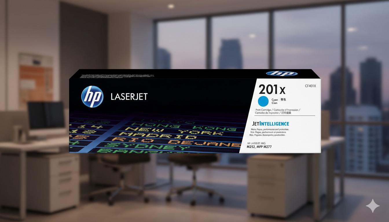 HP 201X High Yield 4-Pack Original LaserJet Toner Cartridge Sealed Box