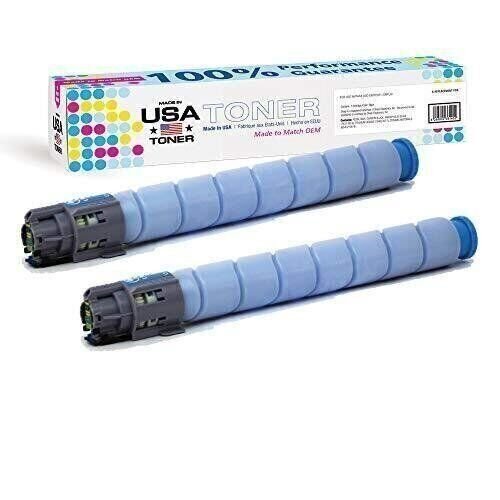 TONER for Ricoh MP C306,C307,C406,C407,842208,842092 (Cyan, 2 cartridges)