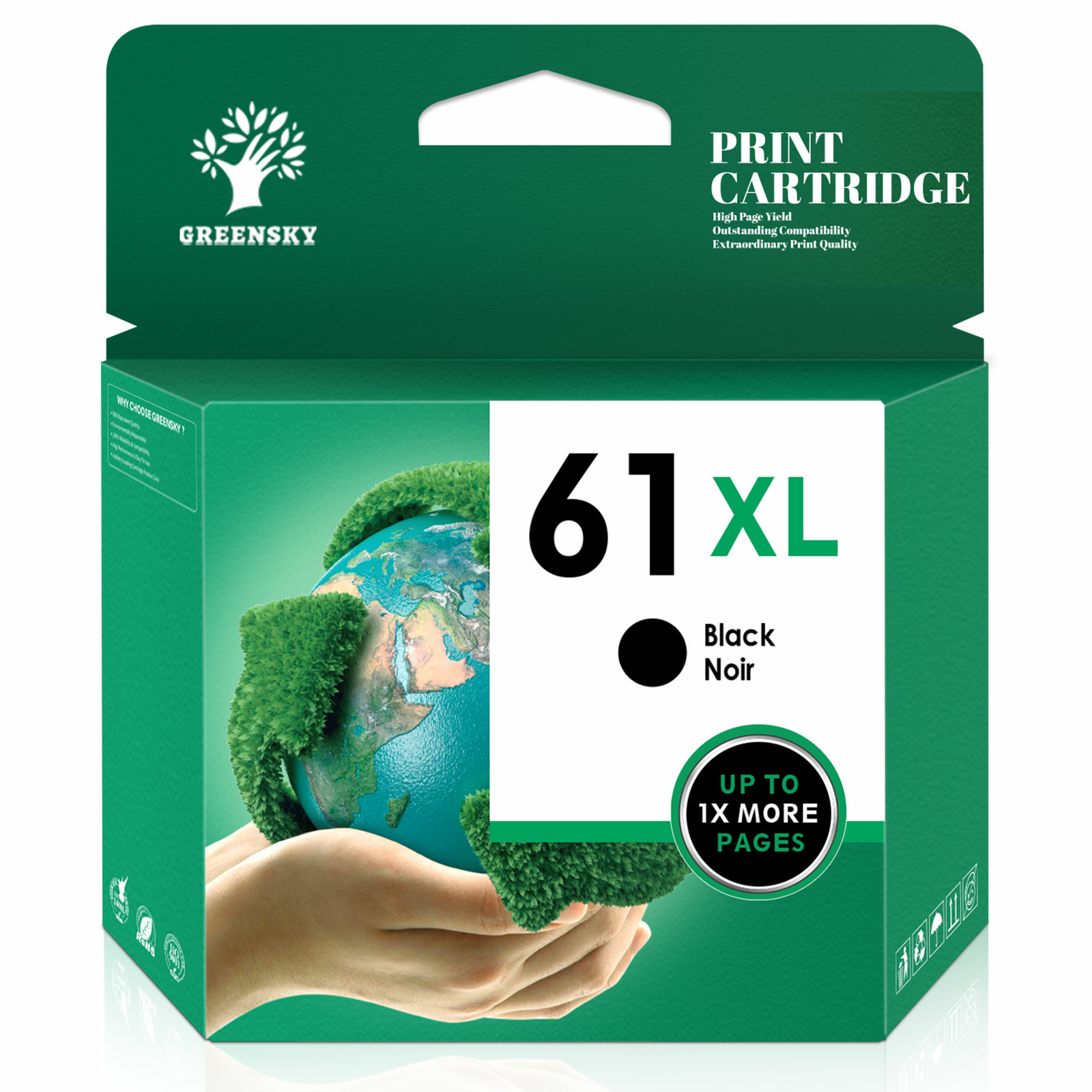 61XL 61 XL Ink Cartridges For HP OfficeJet 4630 4632 4635 ENVY 4500 4502 5530