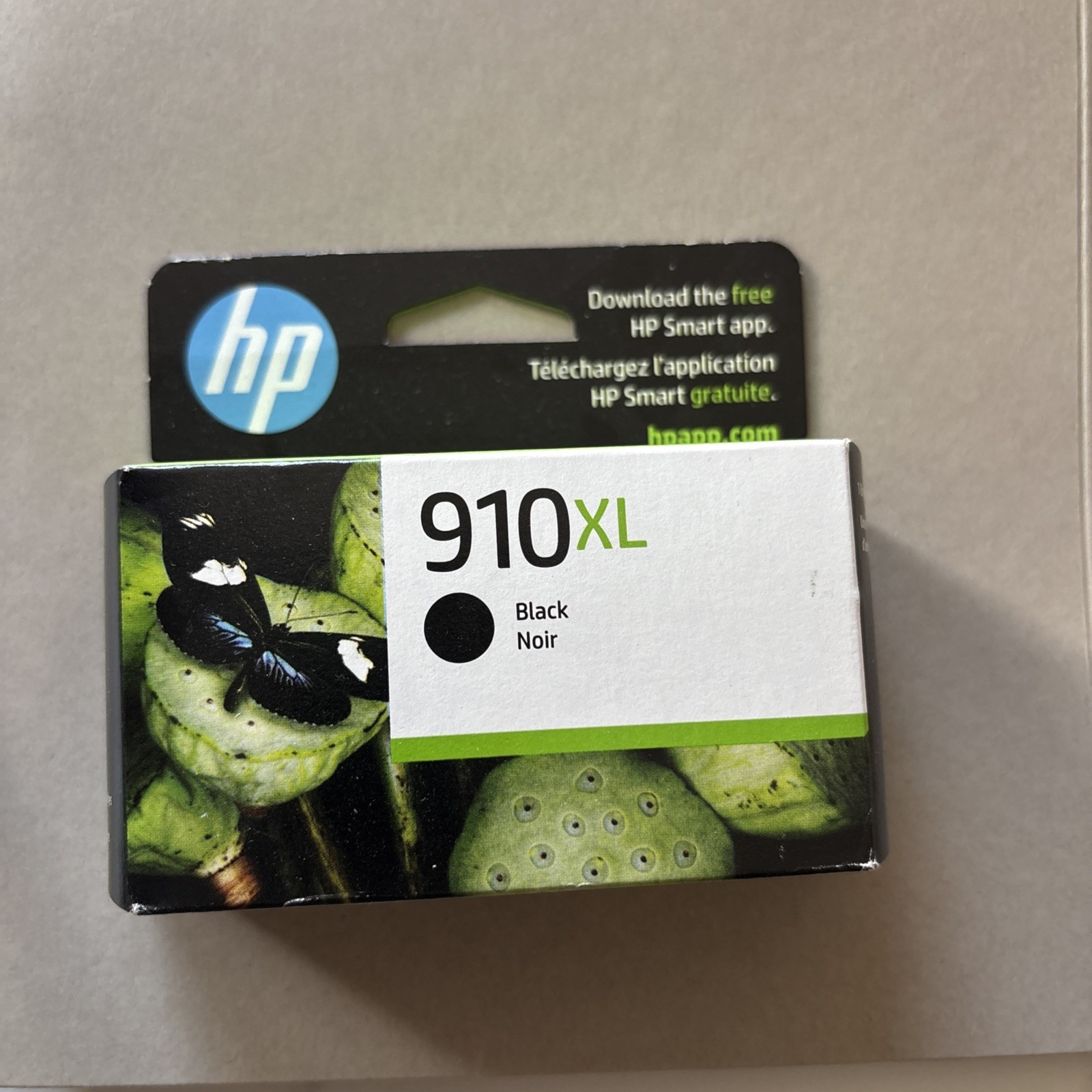 HP 910XL Black High-Yield 3YL65AN Sealed Exp 08/2027 New In Box