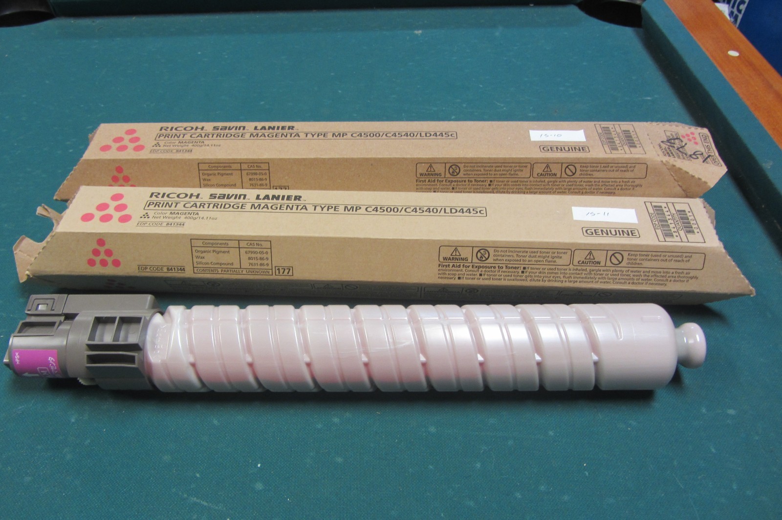 RICOH SAVIN LANIER Gestetner 841344 MAGENTA Toner MP C4500,C4540,LD445c
