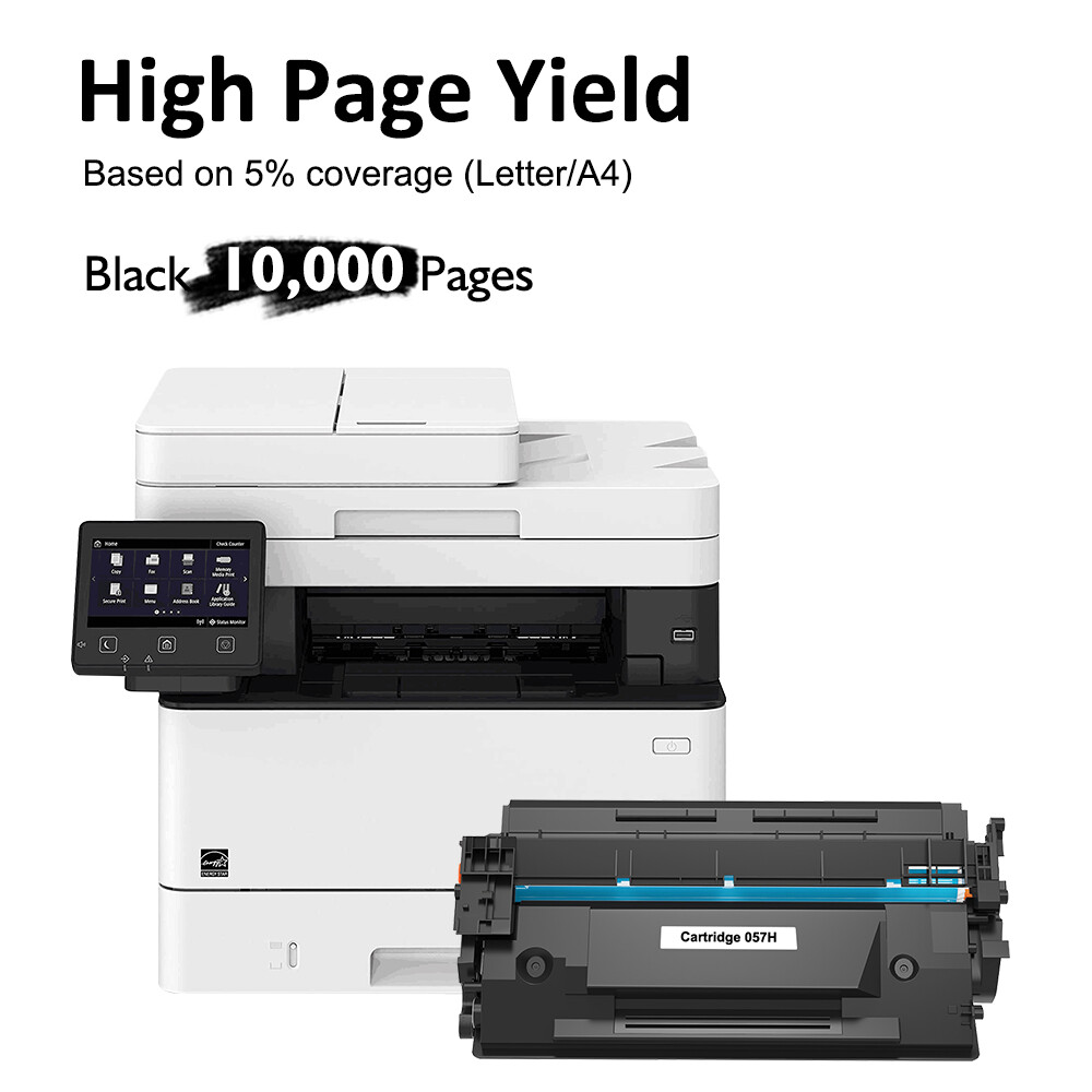 2 Pack Toner 057 Compatible With Canon 057H ImageCLASS MF445dw LBP227dw MF449dw