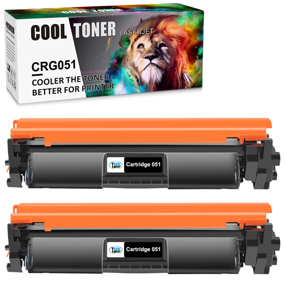 2 PK 051 Toner For Canon ImageCLASS LBP162dw MF267dw MF264dw MF269dw MF263dn