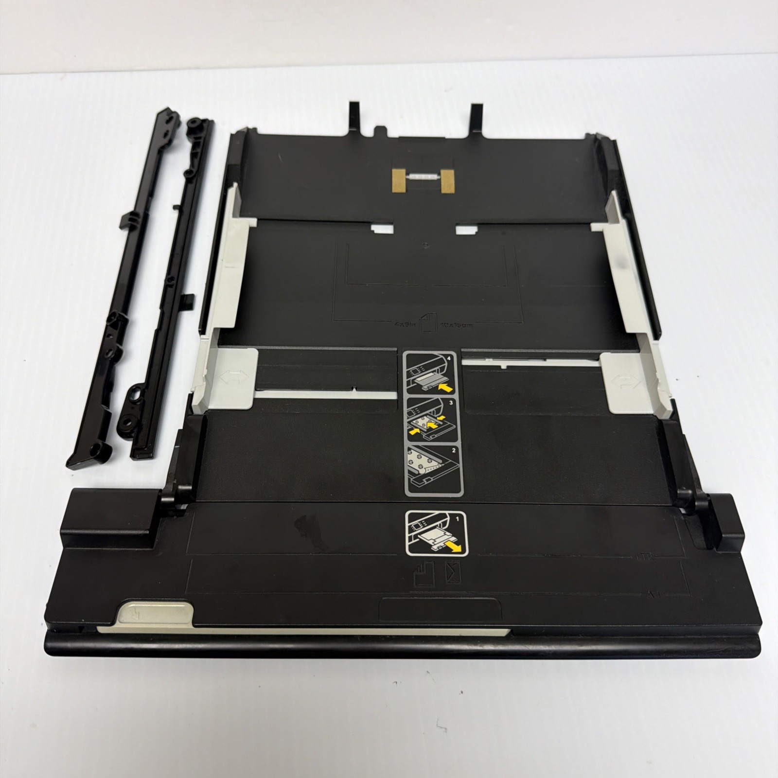 HP ENVY 5535 PRINTER PAPER TRAY PHOTO FEED ADJUSTMENT GOOD CLEAN CONDITION USED