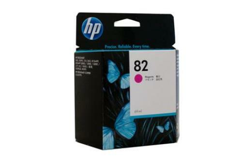 HP #82 Magenta Ink Cartridge C4912A GENUINE NEW