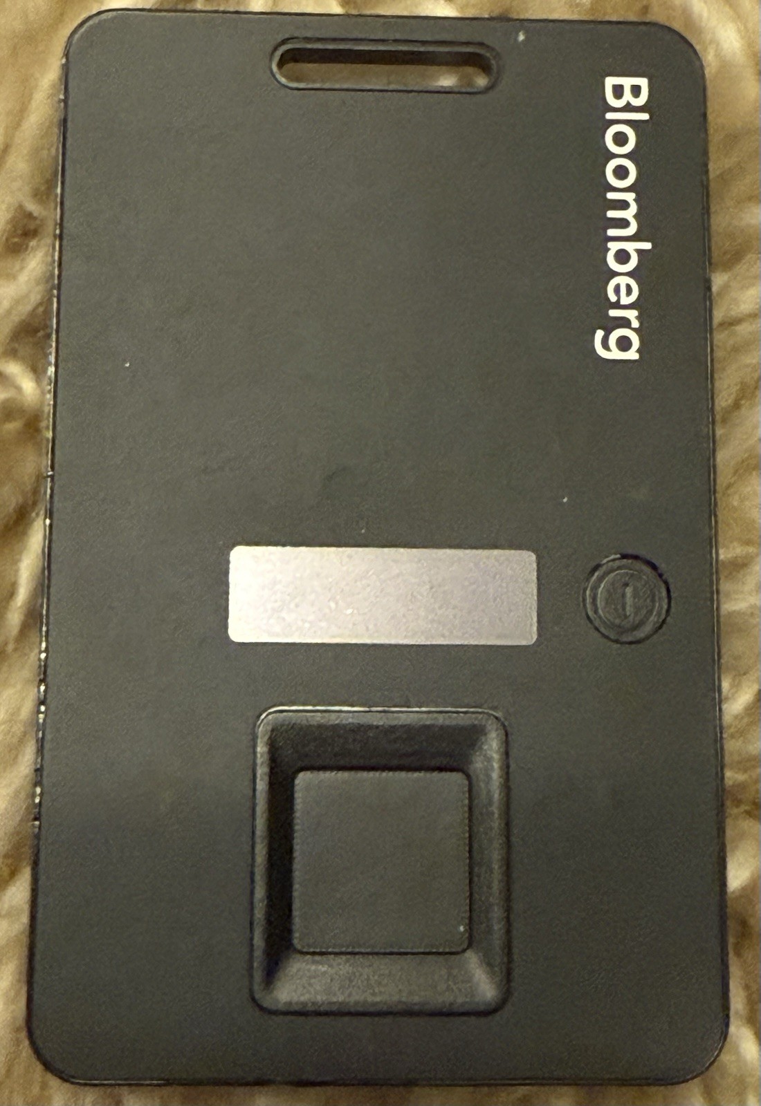 BLOOMBERG Anywhere B-Unit Fingerprint Biometric Authentication Device