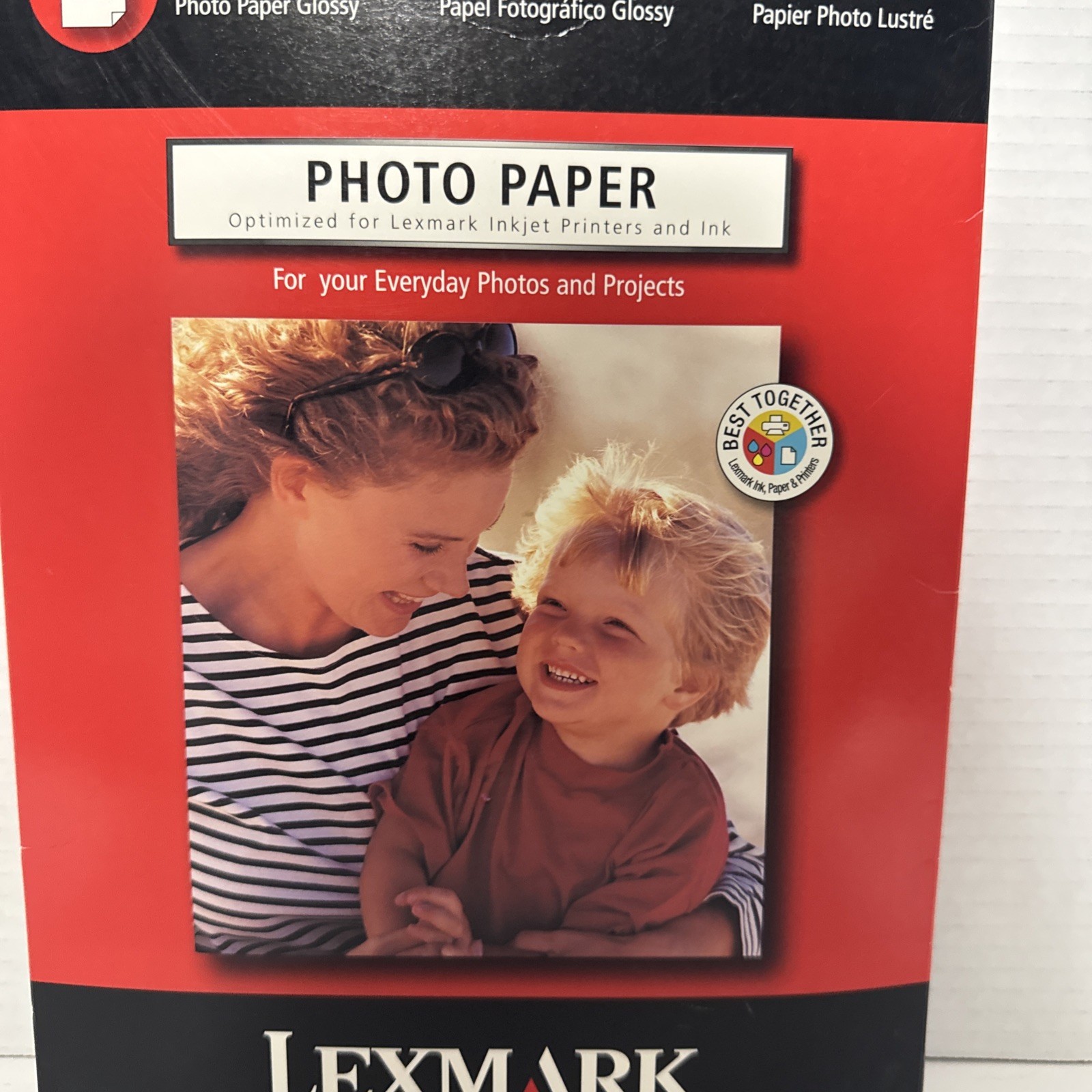 Lexmark Glossy Photo Paper 8.5 x 11 in 180 G/m 48 Lb Inkjet White 25 Sheets