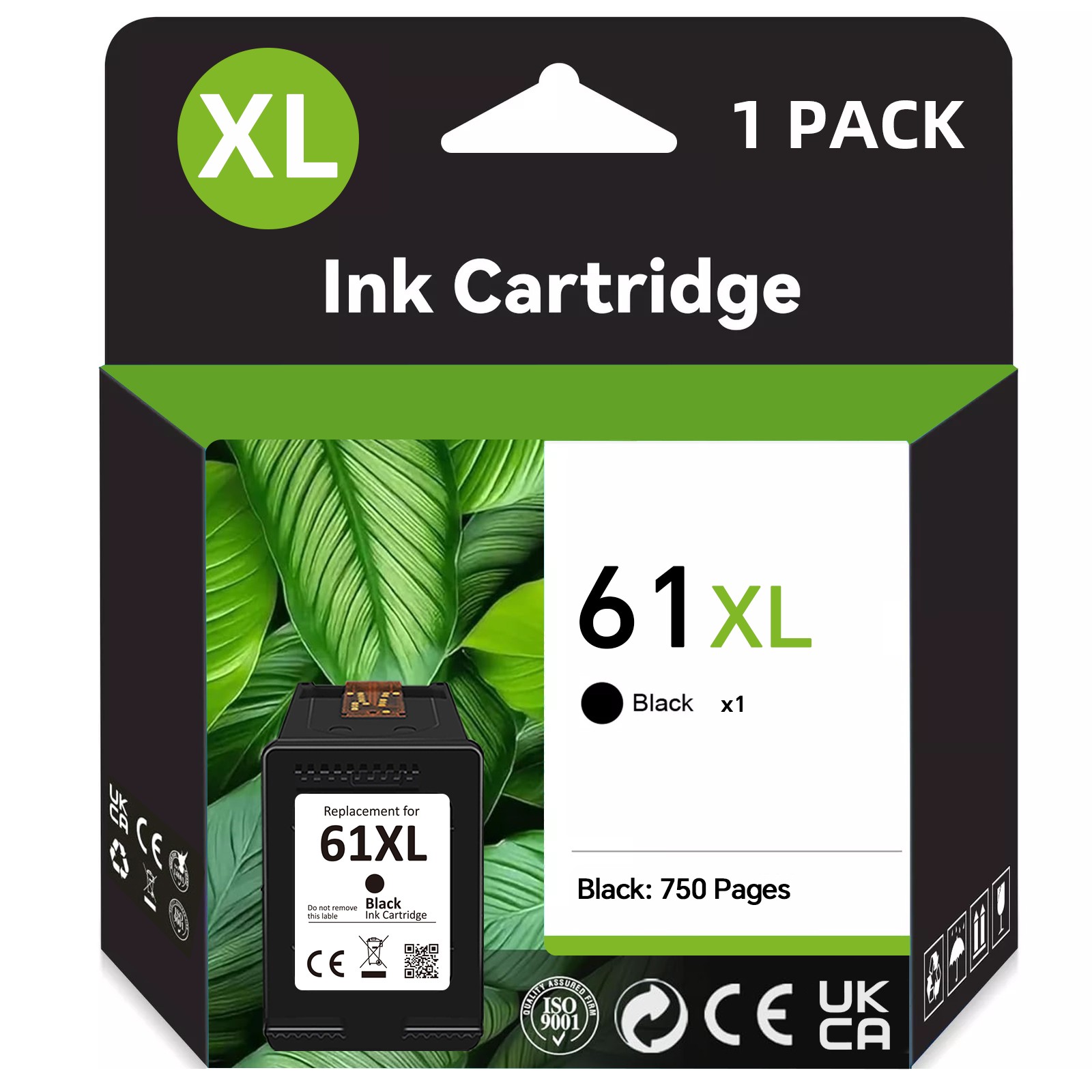 61XL 61 XL Ink Cartridges for HP 61 Ink ENVY 4500 4501 4502 5530 5531 5535 5539