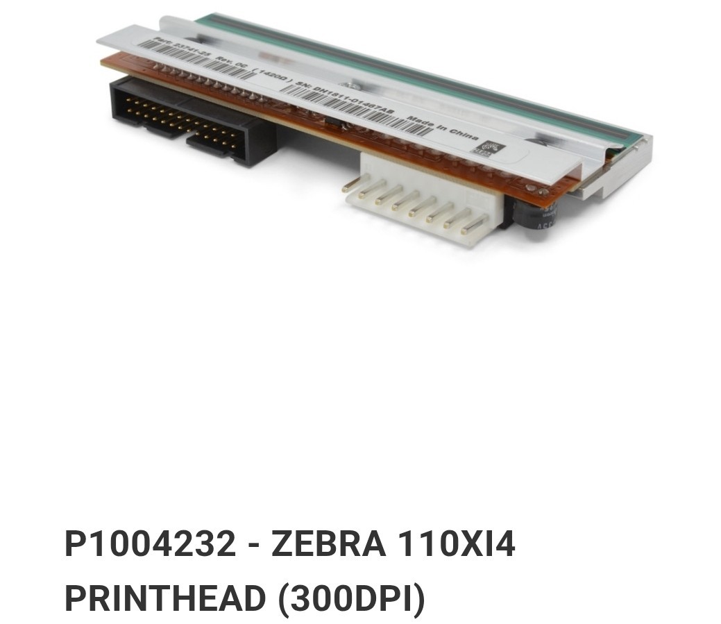 Zebra P1004232 Kyocera Thermal Print Head – Black