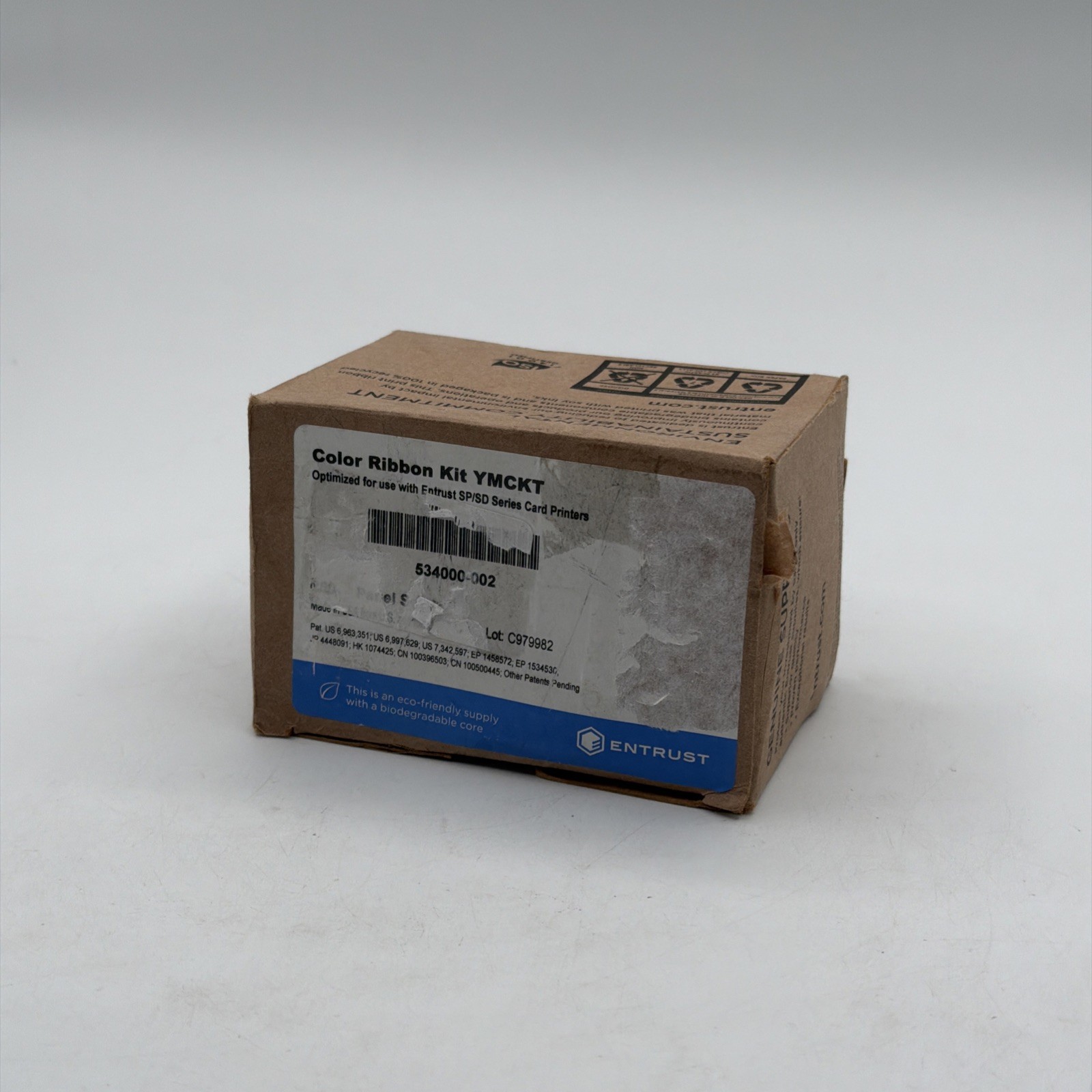 534000-002 Color Ribbon Kit, YMCKT, for Datacard SP/SD Series 250 Prints, New