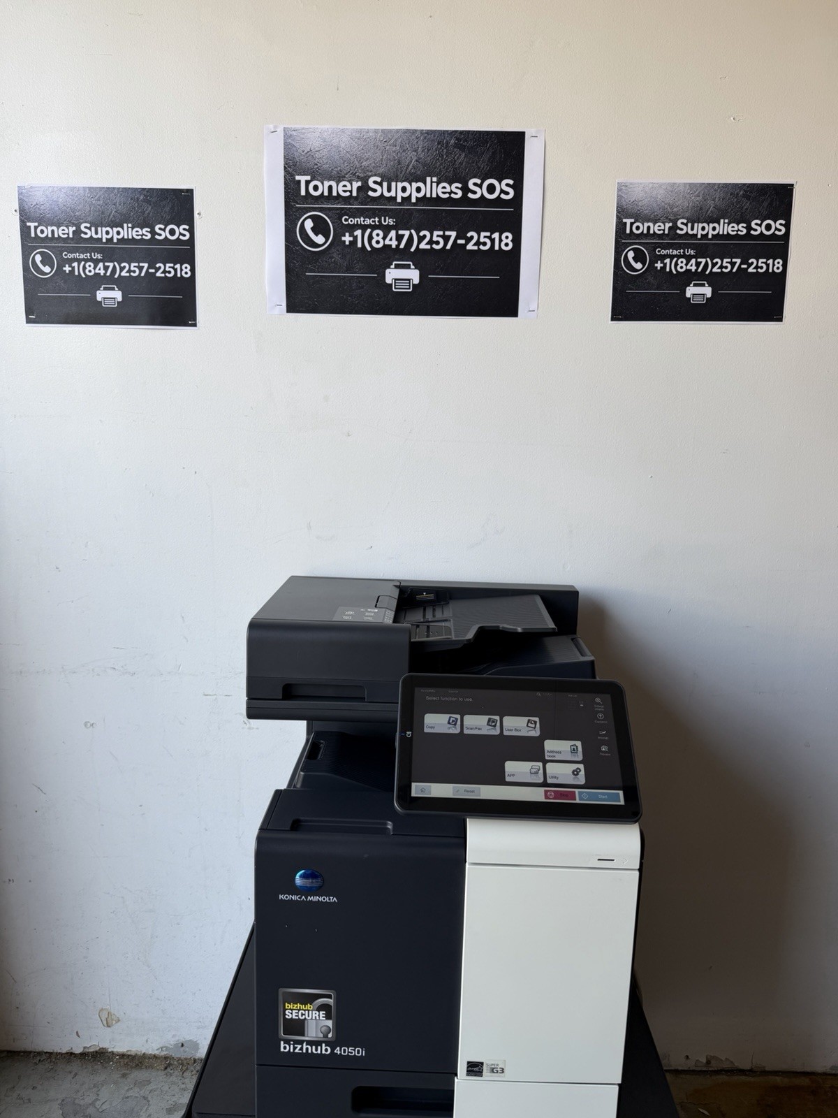 Konica Minolta bizhub 4050i B&W Copier Printer Scanner Only 27K Pages Tested