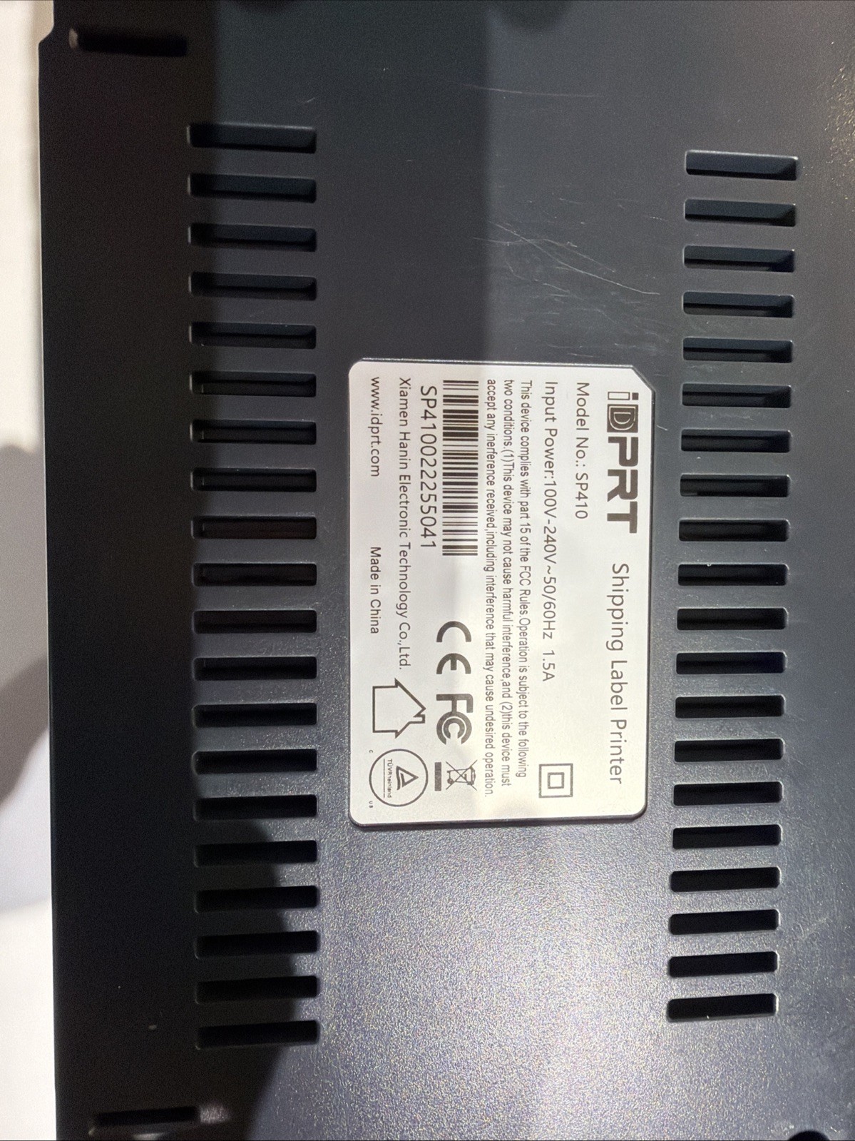 iDPRT SP410 Shipping Label Printer Black SP410021132109