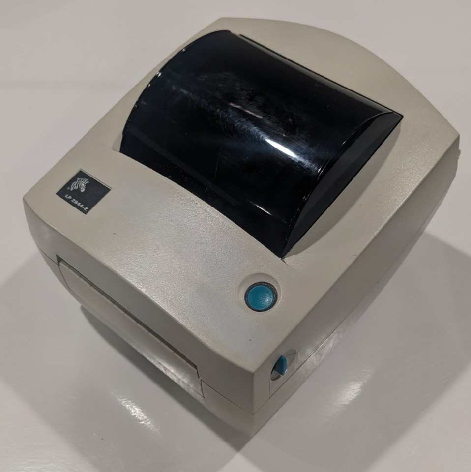 Zebra LP 2844-Z (284Z-20300-0001) Label Thermal Printer – TESTED