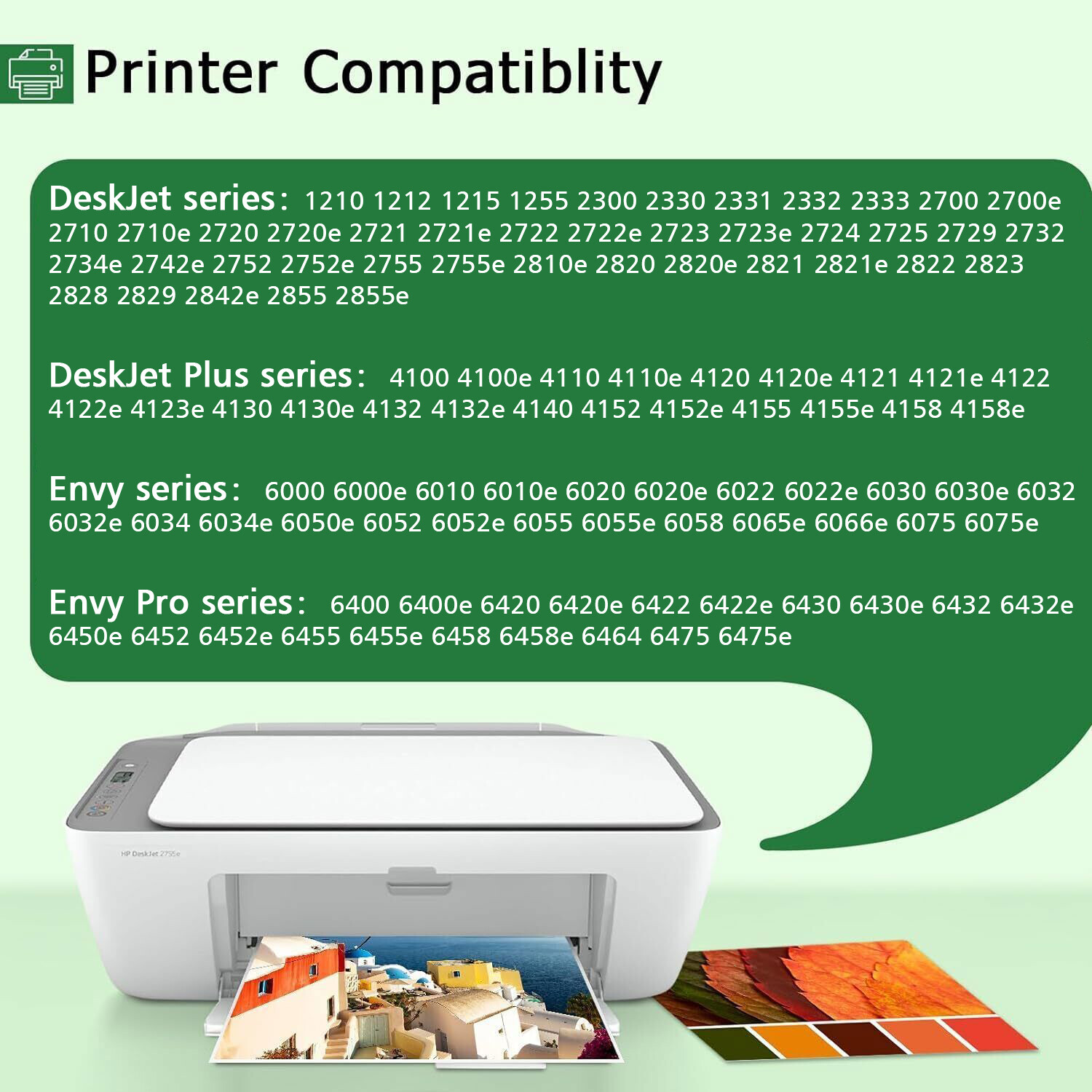 67XL 67-XL Ink Cartridges for HP 67 Deskjet 2755 4155 4158 Envy 6052e 6032e 6058