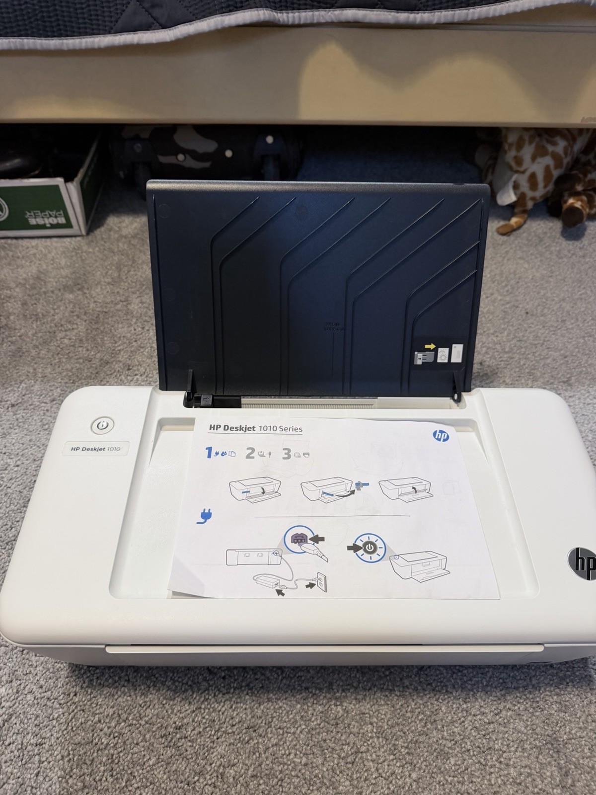 HP DeskJet 1010 Color Inkjet Standard Printer, (NO POWER CABLES), CX015A