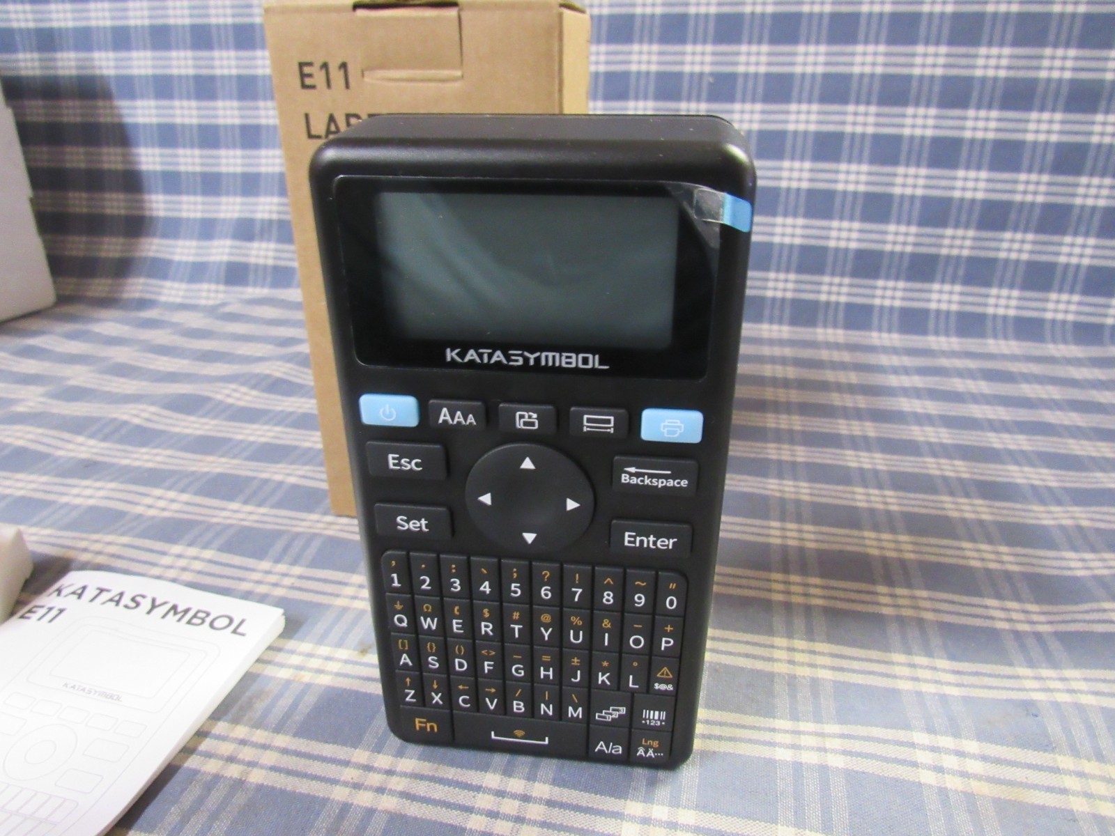 SUPVAN E11 Bluetooth Label Maker with 4 Tapes Smart App Printing FREE SHIPPING.