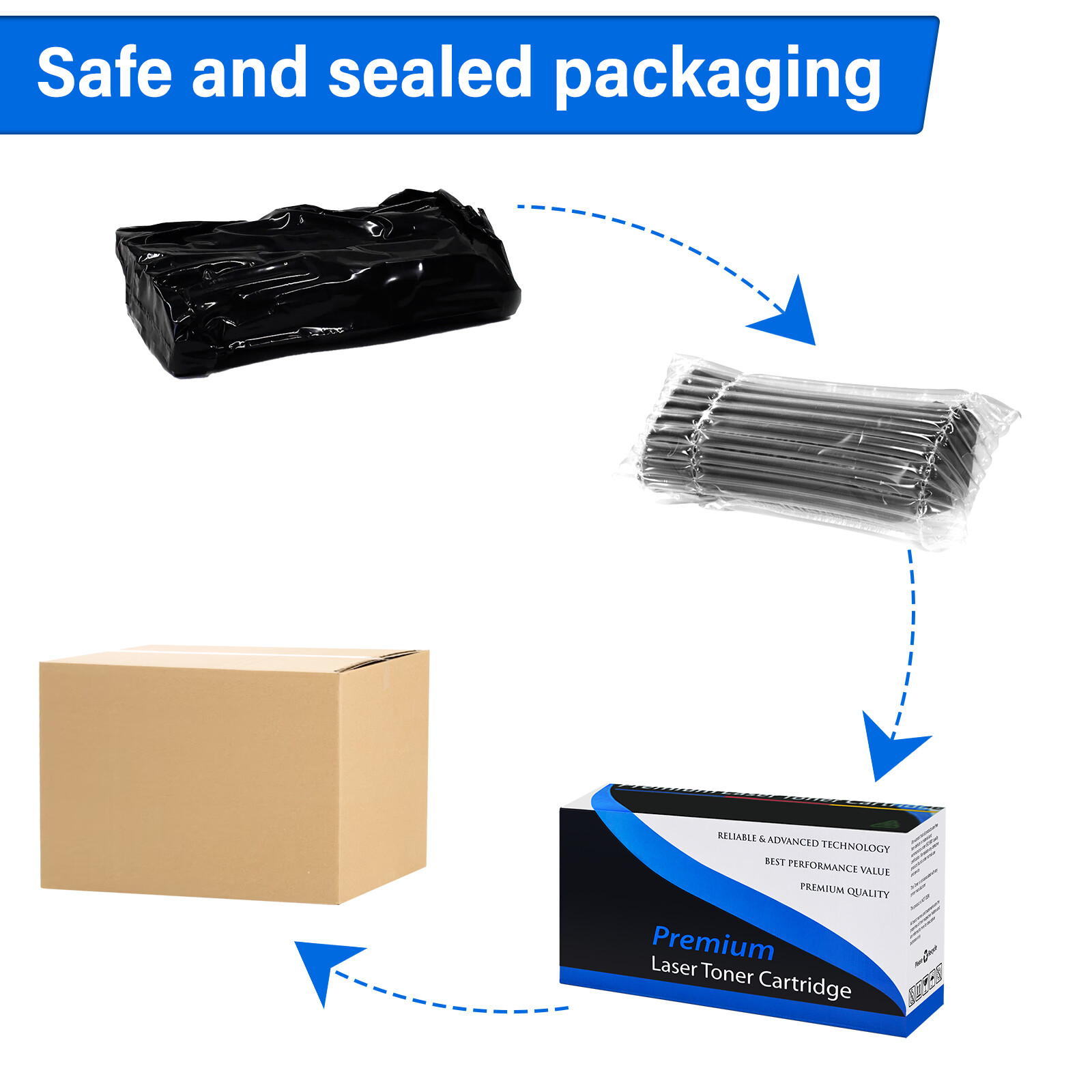 8PK TN920 Toner Cartridge for Brother TN920xl DCP-L5510DN HL-L5215DW HL-L6415DW