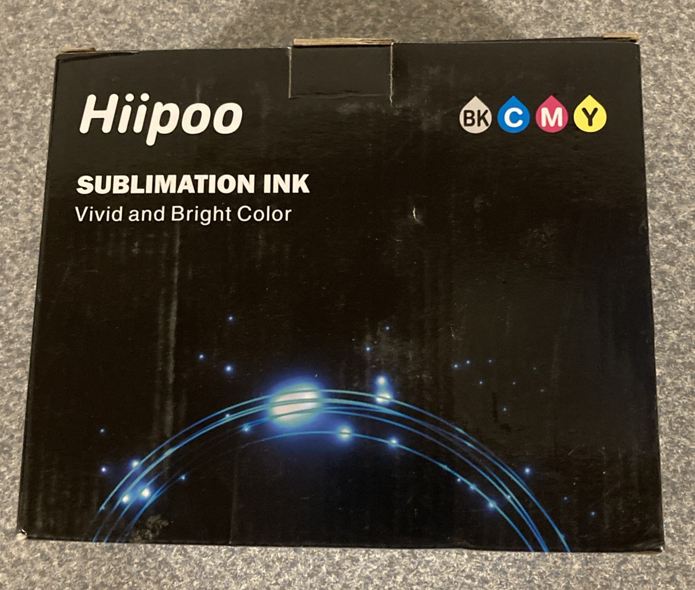 4PCS Hiipoo Sublimation Ink with Heat Tape Refill for ET-2400 ET-2720 ET-2800