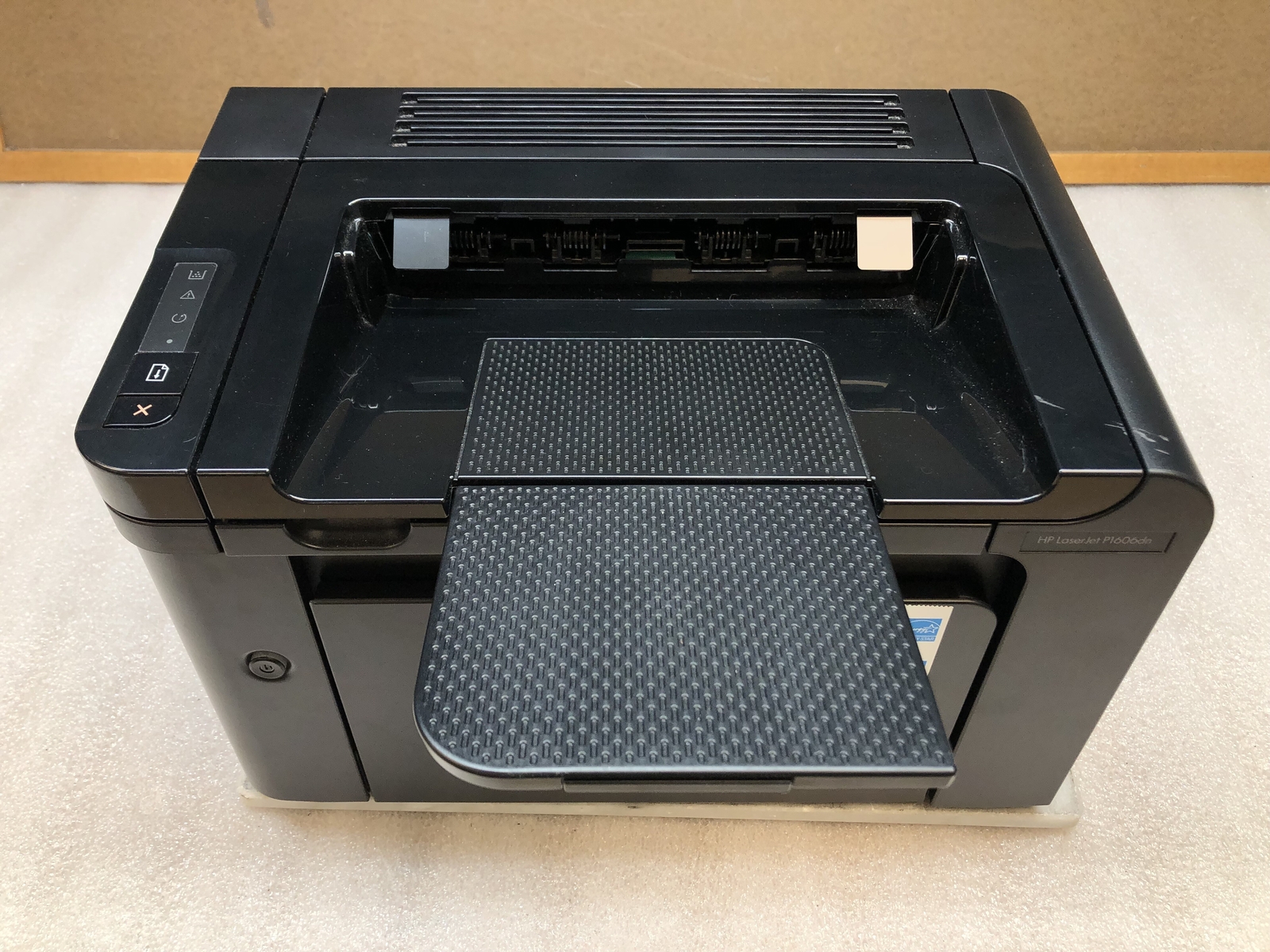 HP LaserJet P1606DN Monochrome Workgroup Printer CE749A Low pg ct Full Toner