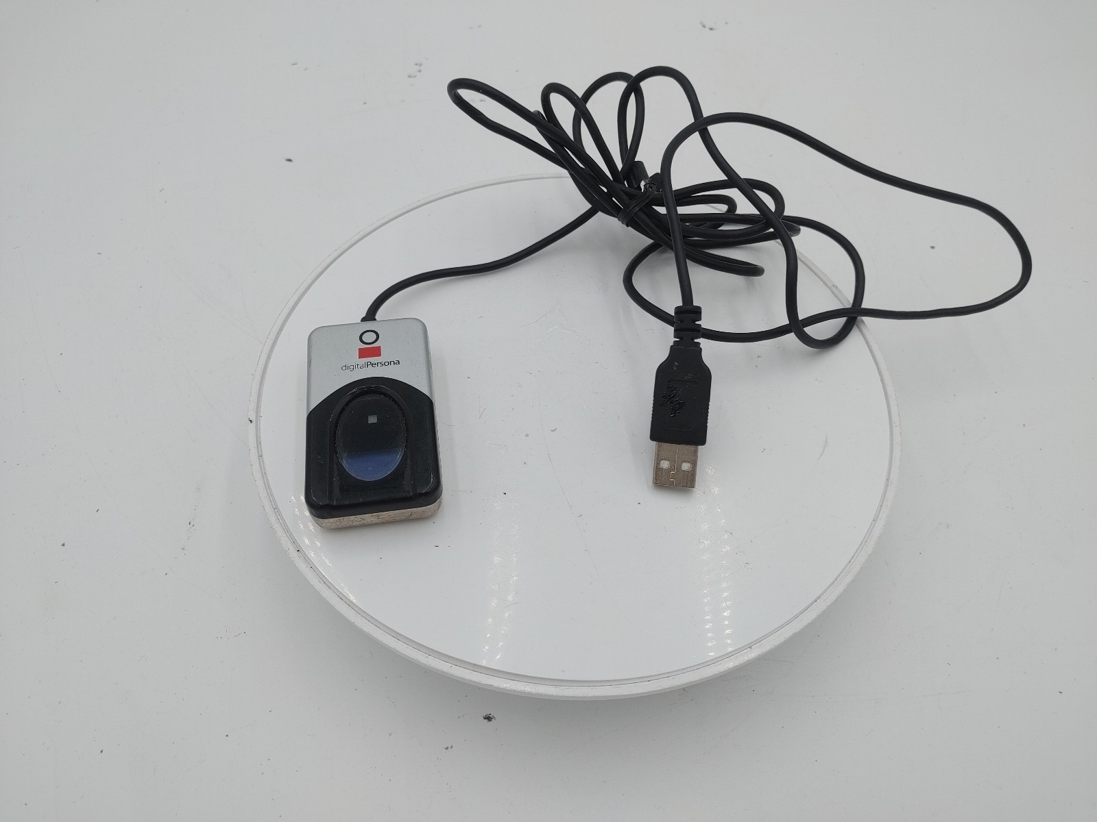 Good Condition DigitalPersona U.are.U 4500 USB Fingerprint Reader Power Tested