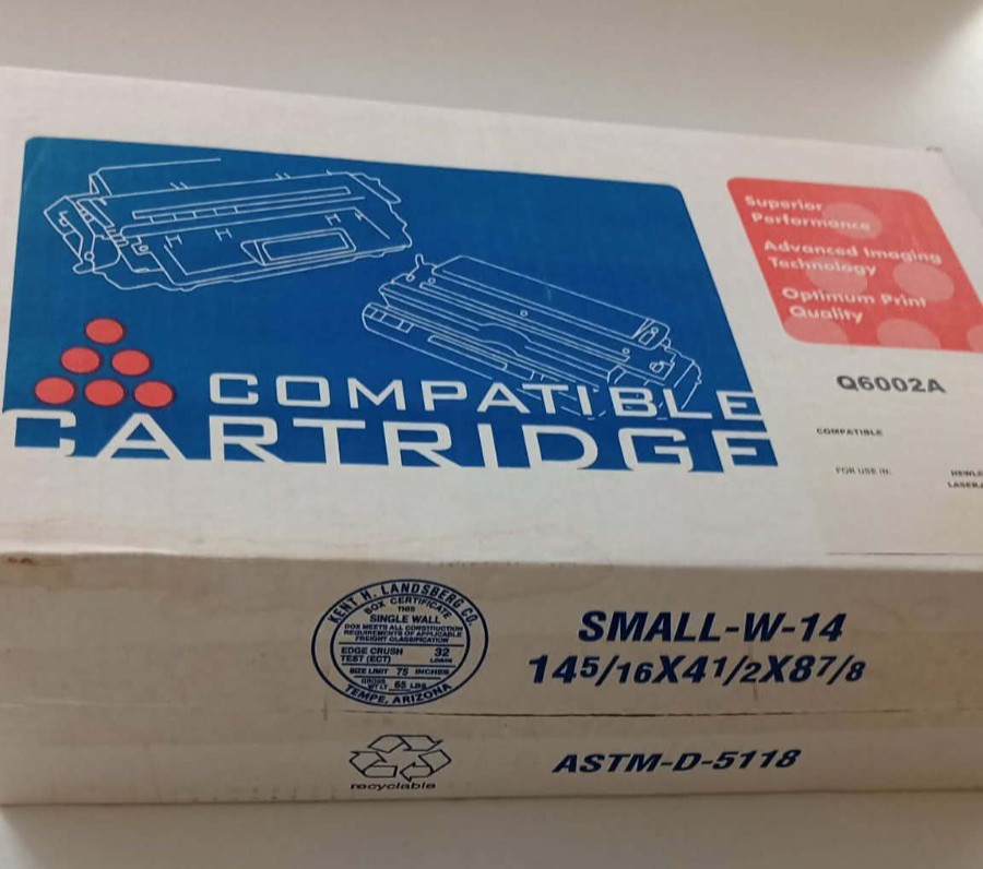Yellow, Q6002A, Compatible Cartridge Replacement