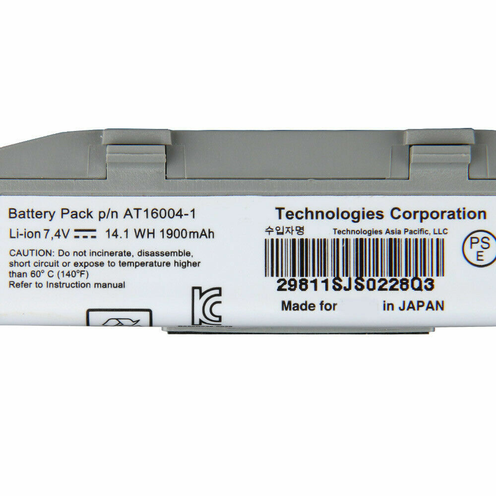 ST 7.4V 1900mAh AT16004-1 Printer Battery for Zebra QL220 QL220+ QL320 QL320+