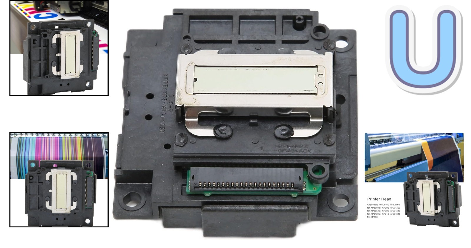 Lightweight ABS Printhead Replacement for L4150 L4160 – Ideal for Clear Printing