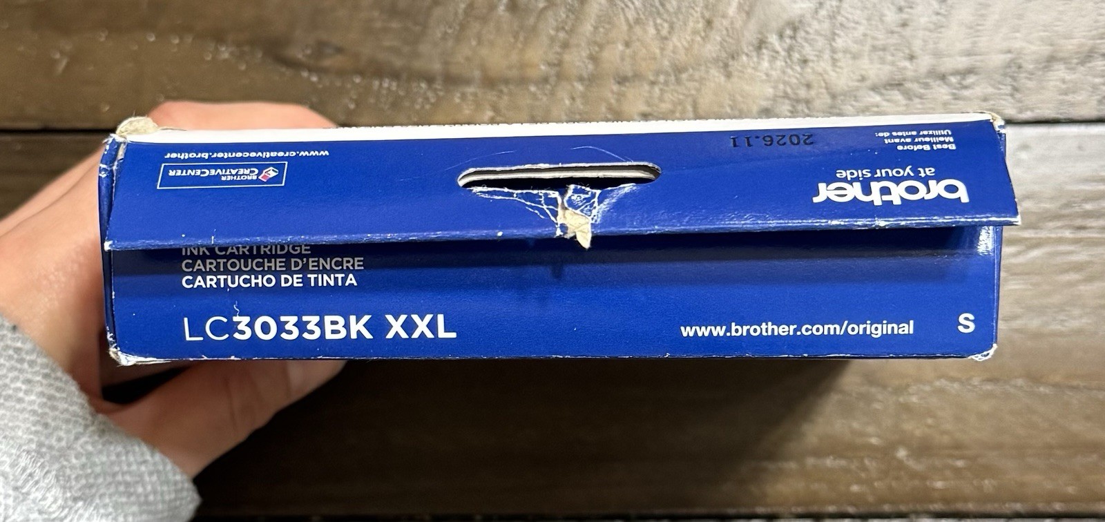 New Brother LC3033BK XXL Black Ink Cartridge Super-High-Yield 3000+ EXP 11/2026