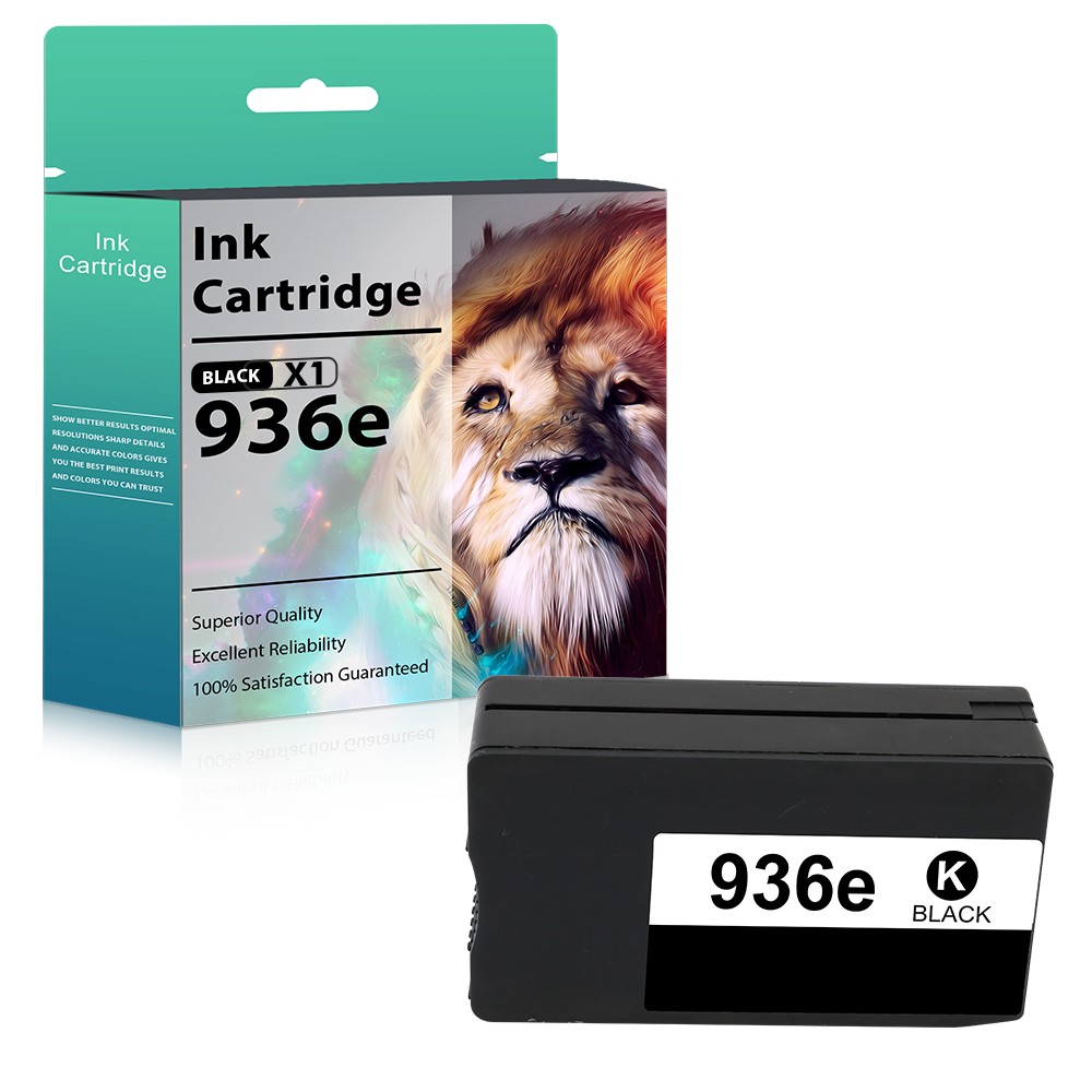 1PK 936e Ink Cartridges Compatible For HP 936 OfficeJet Pro 9120e 9130e 9135e