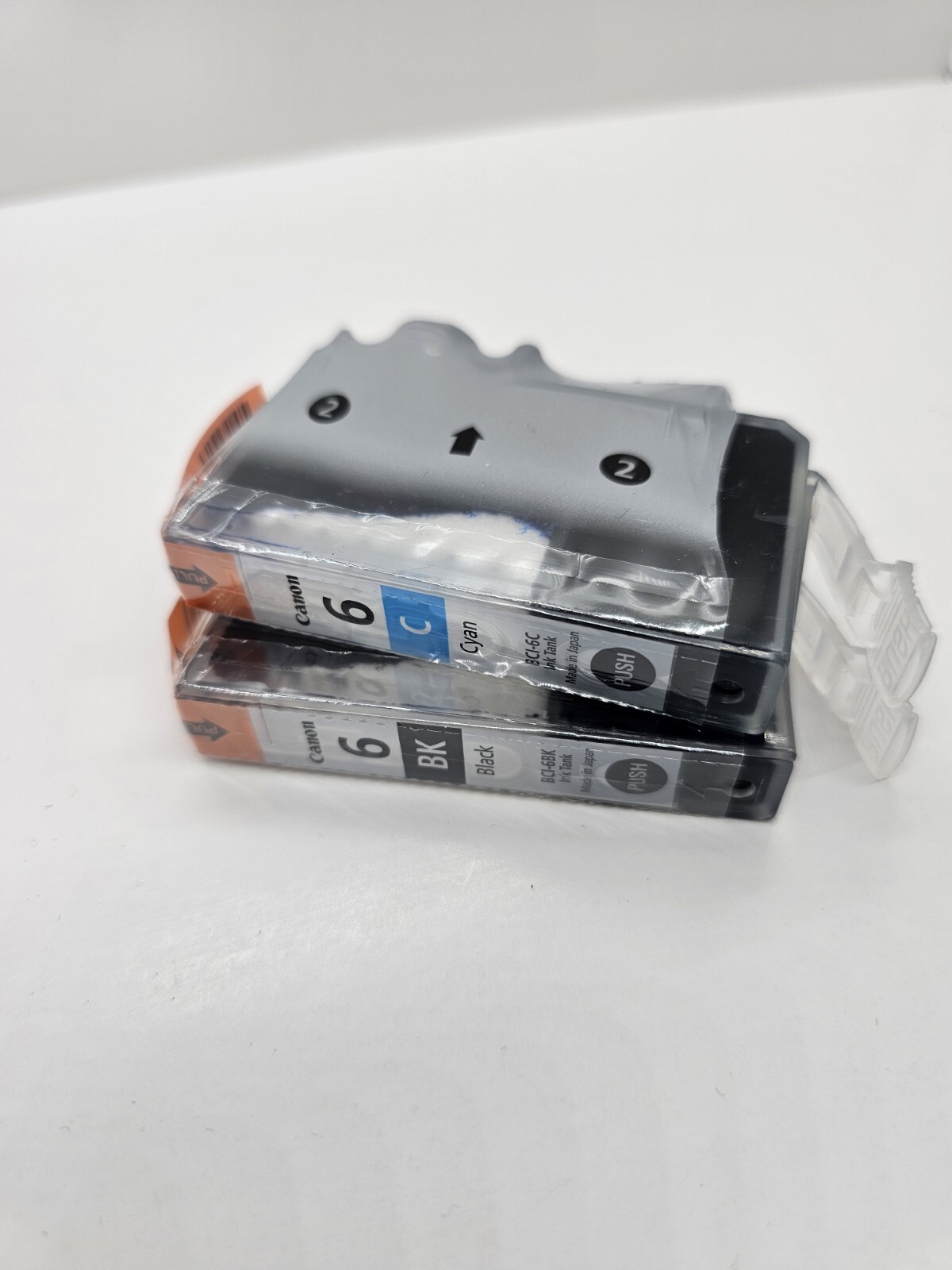 Genuine Canon BCI-6 Black and Cyan Ink Cartridges