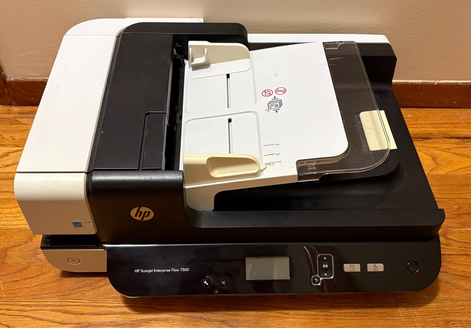 HP Scanjet Enterprise Flow 7500 Flatbed Duplex Scanner Working – FREE SHIP