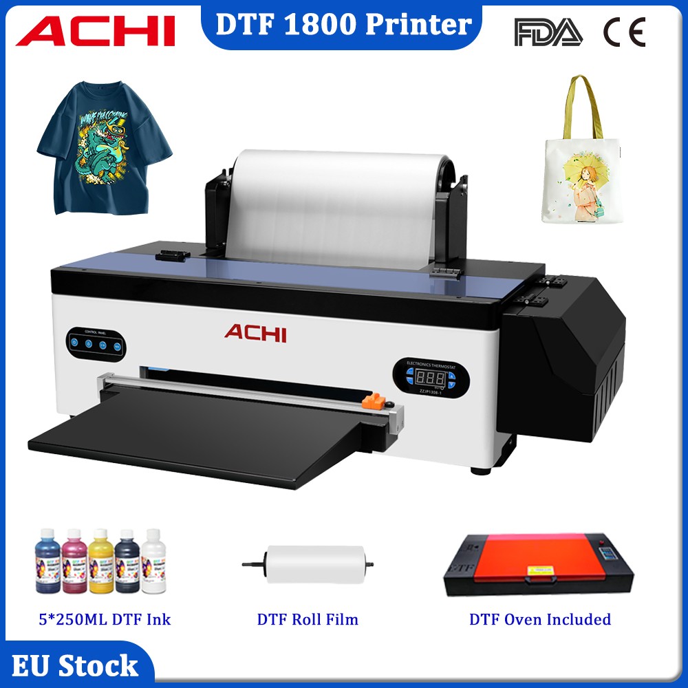 DTF A3 Printer Direct to Trasnfer Film T-shirt Printing Epson L1800 Head & Oven