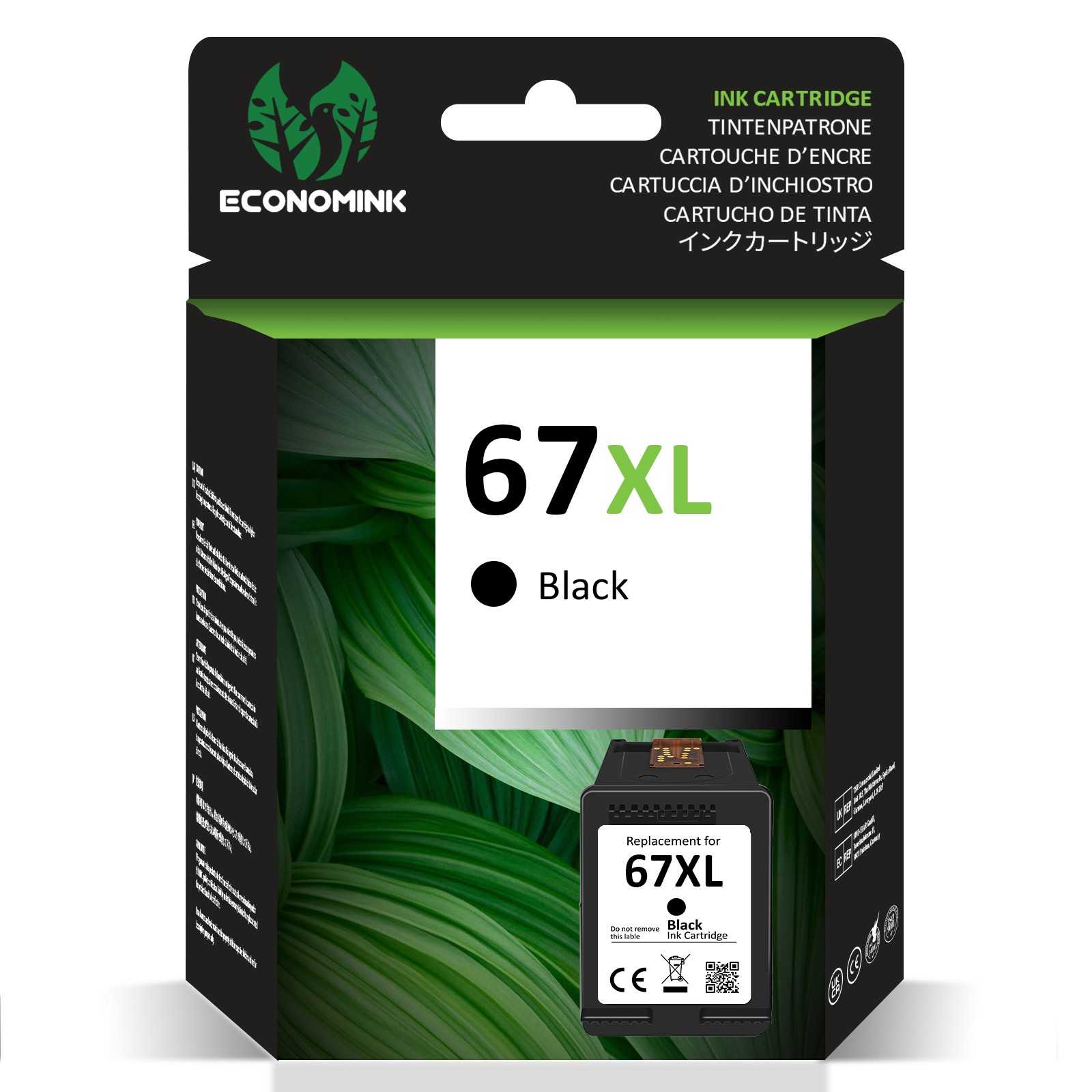 High Yield 67XL Ink Cartridges for HP Deskjet 2755e 1255 2720e 2732 4130e 4158e