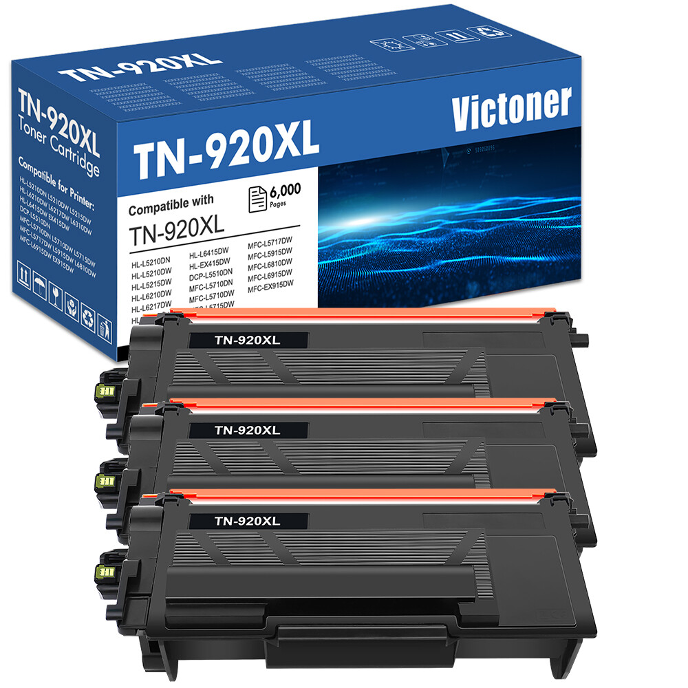 1-4 TN920XL Fits for Brother TN920 Toner HL-L5210DN HL-L6210DW HL-L6310DW lot