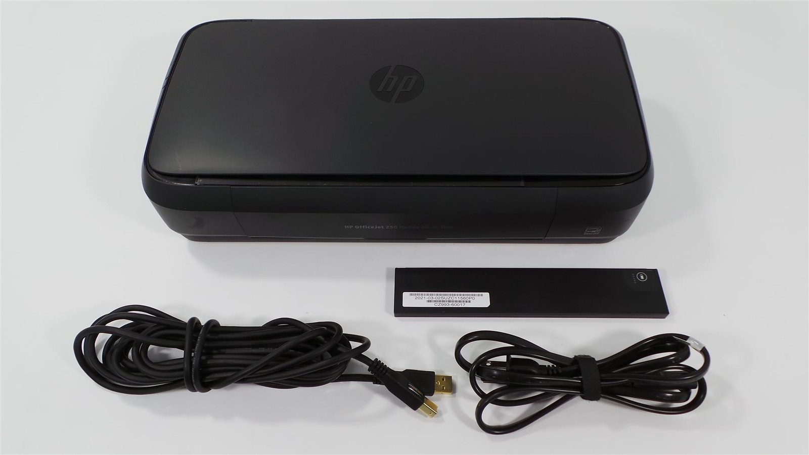 HP OfficeJet 250 Mobile All-in-One Printer CZ992A with Battery