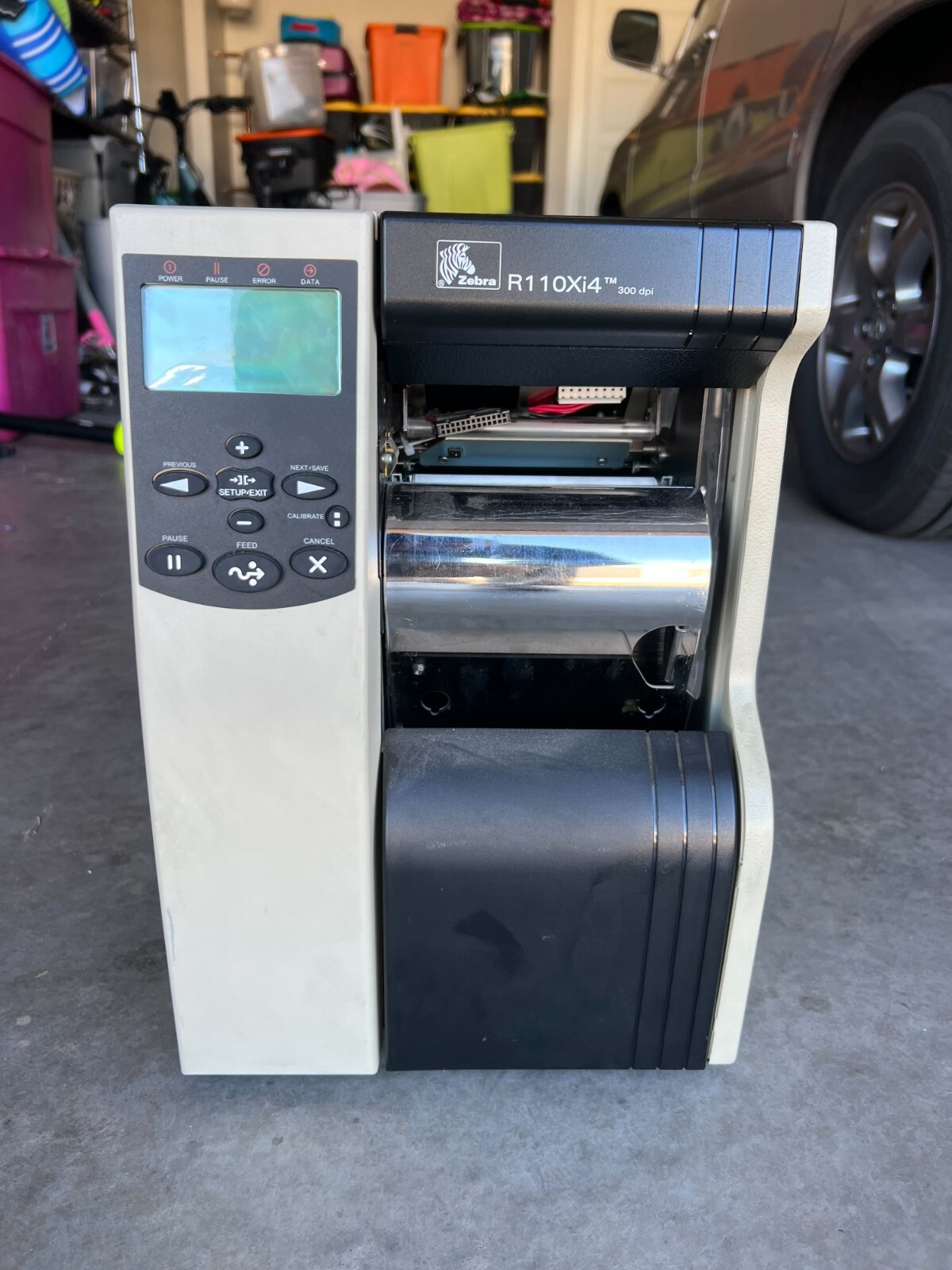 Zebra R110Xi4 Label Thermal RFID Printer (Used. Tested and working)
