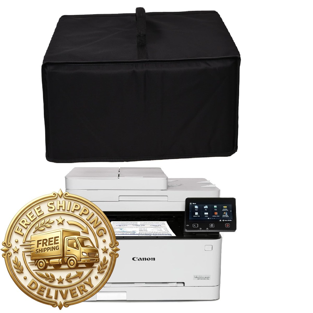 Af-Wan Heavy Duty Antistatic Water-Resistant Nylon Fabric Printer Dust Cover