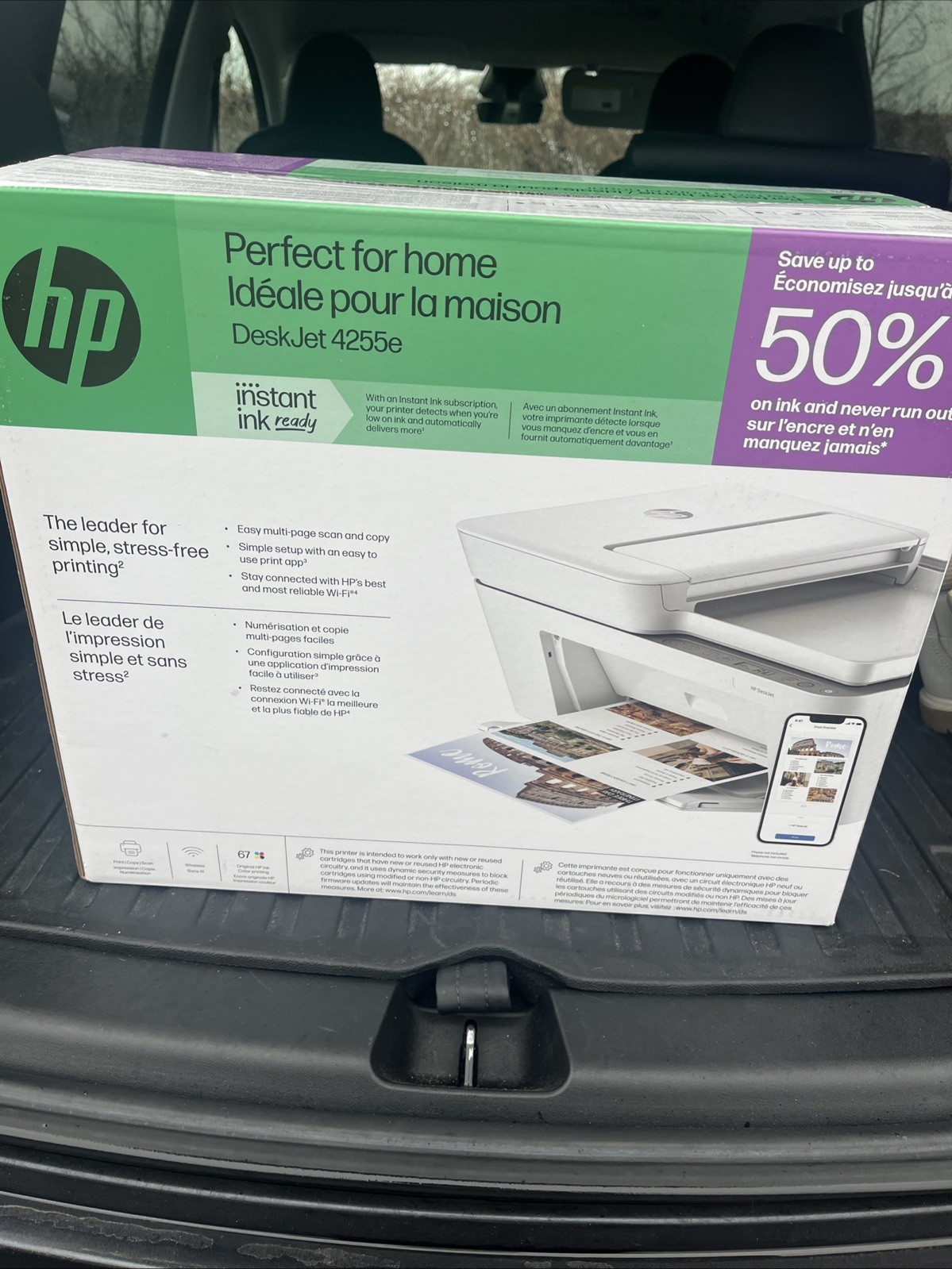New HP DeskJet 4255e All-in-One Printer