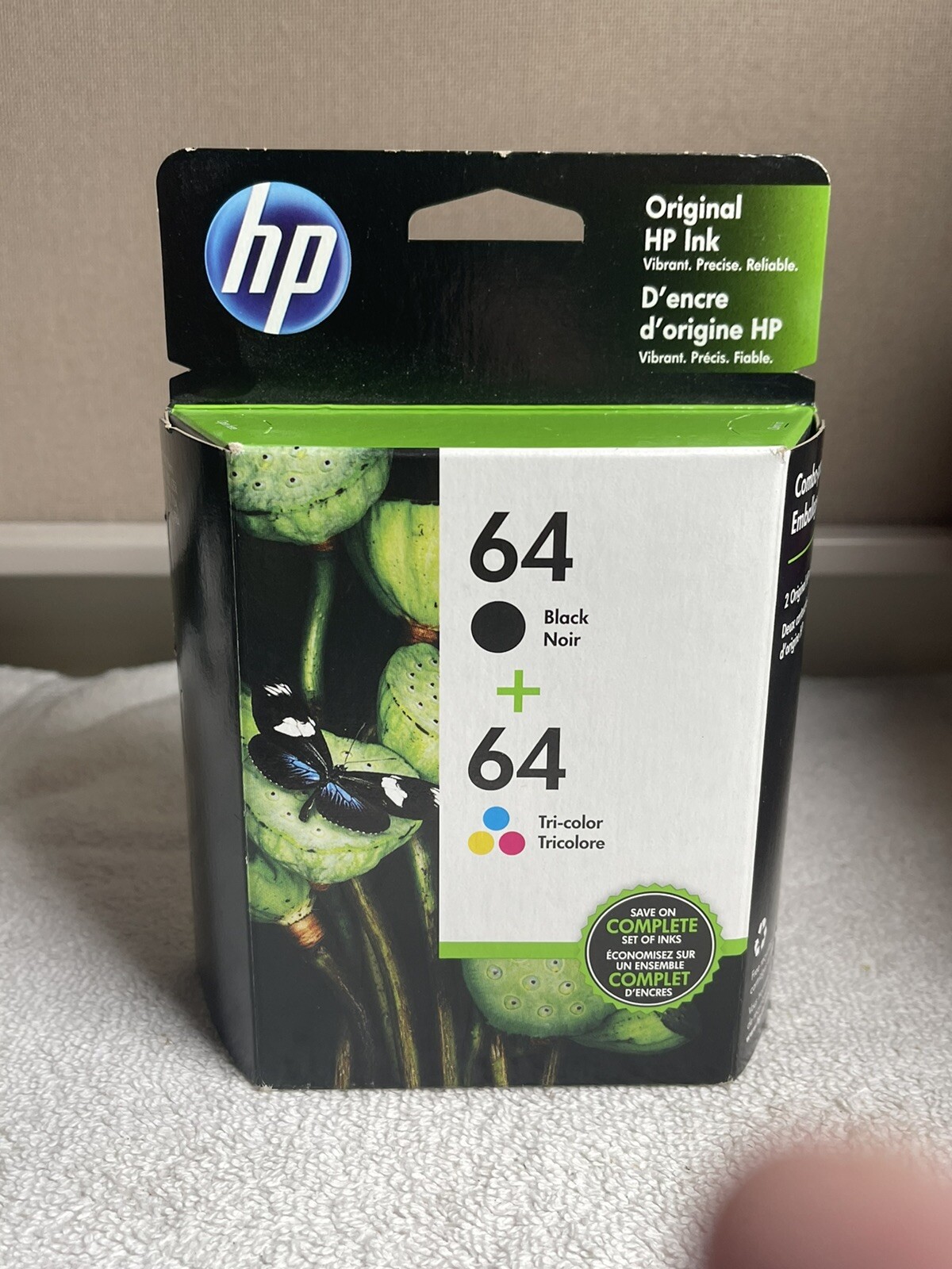 HP 62 (N9H64FN) Ink Cartridge – 2 Pack