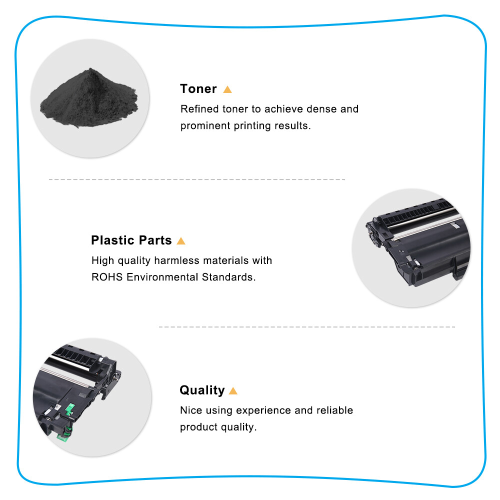 DR630 Drum + TN660 Toner Compatible For Brother TN-660 HL-L2320D L2740DW Lot