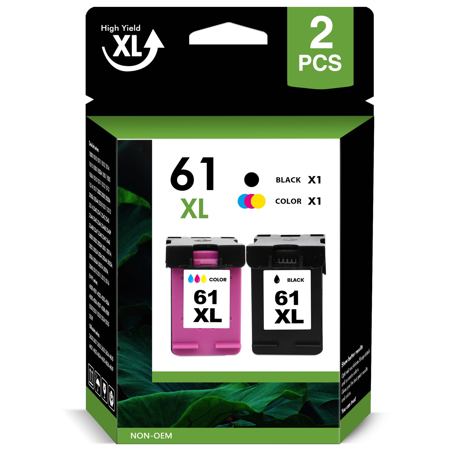 61XL Ink compatible with HP 61 61-XL Deskjet 1000 1010 1050 1512 2050 2510 Lot