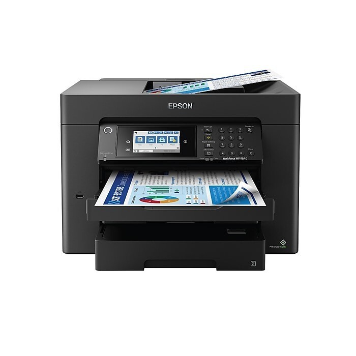 BRAND NEW – EPSON WF-7480 WIDE FORMAT COLOR PRINTER SCANNER COPIER UP TO 13 X 19