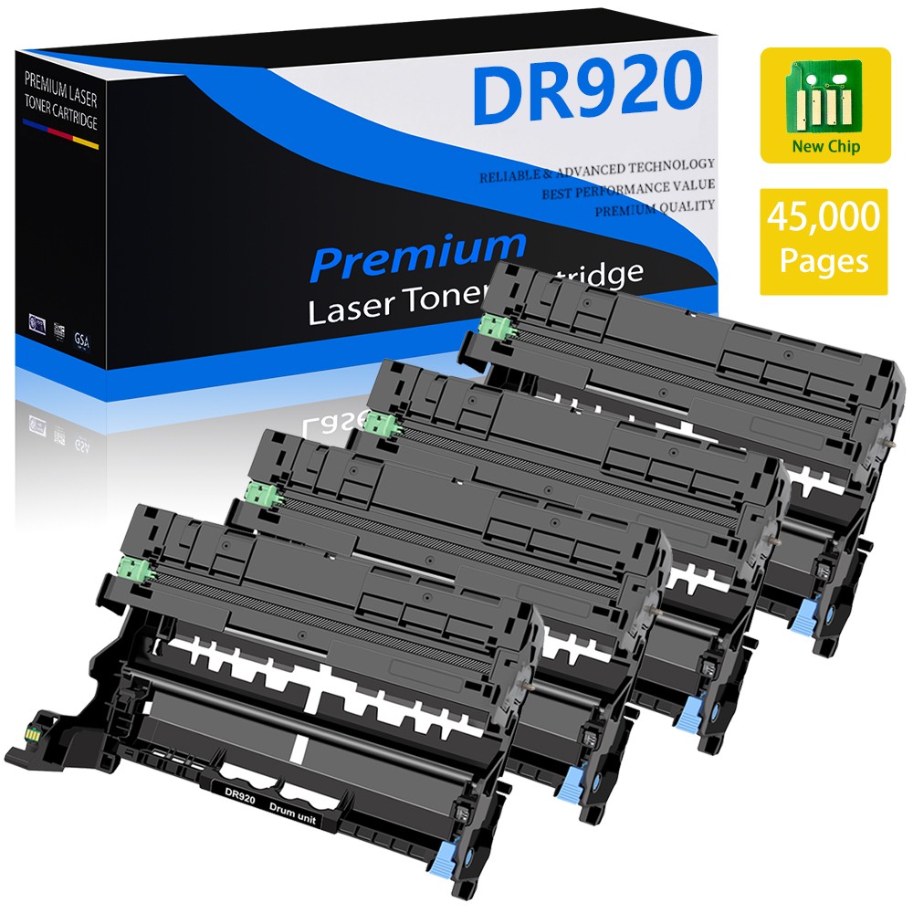 4PK DR920 DR-920 Drum Compatible with Brother HL-L5215DW HL-L6210DW HL-L5210DN