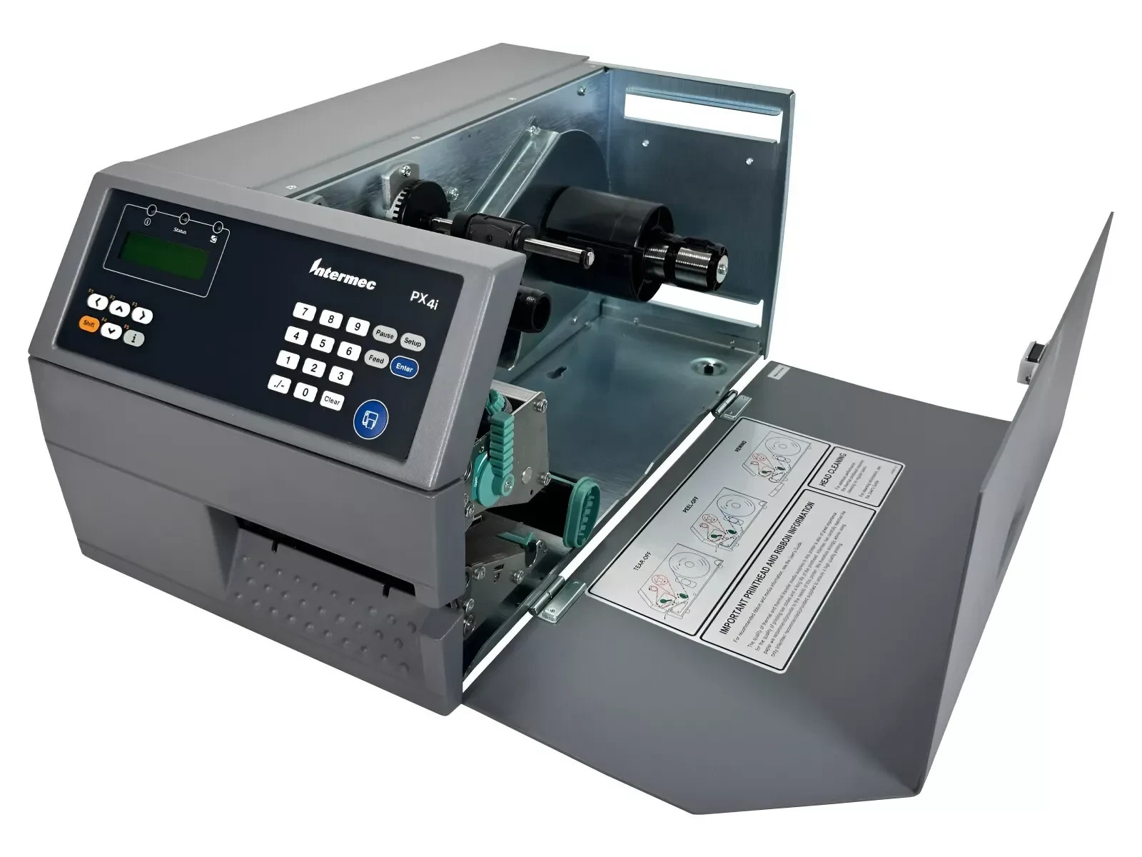 TESTED Intermec EasyCoder PX4i Thermal Transfer Label Printer 400dpi USB LAN