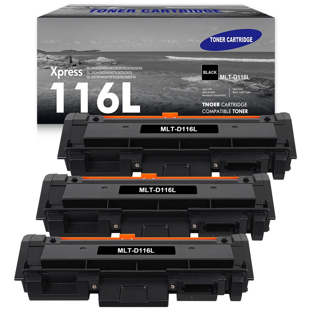 MLT-D116L Toner Lot For Samsung Xpress SL-M2835DW SL-M2885FW SL-M2876FH M2625D