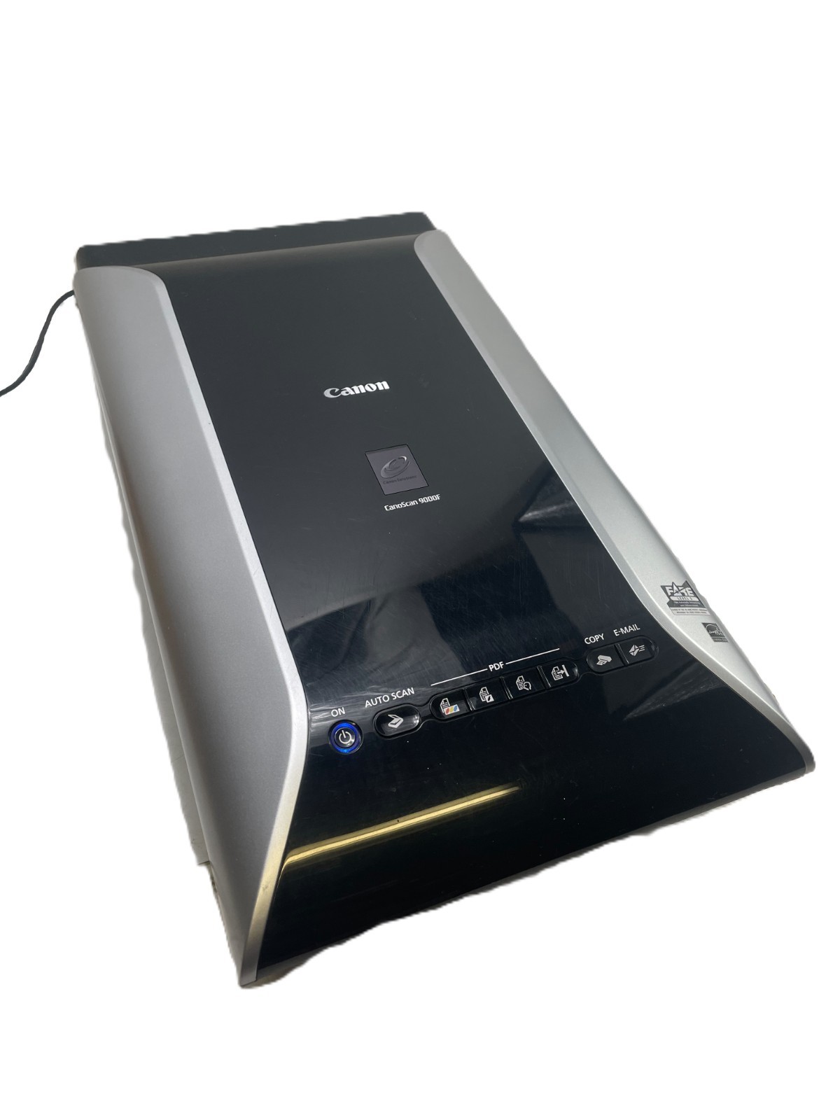 Canon CanoScan 9000F K10346 Color Photo Flatbed Film Scanner Black Power Cable