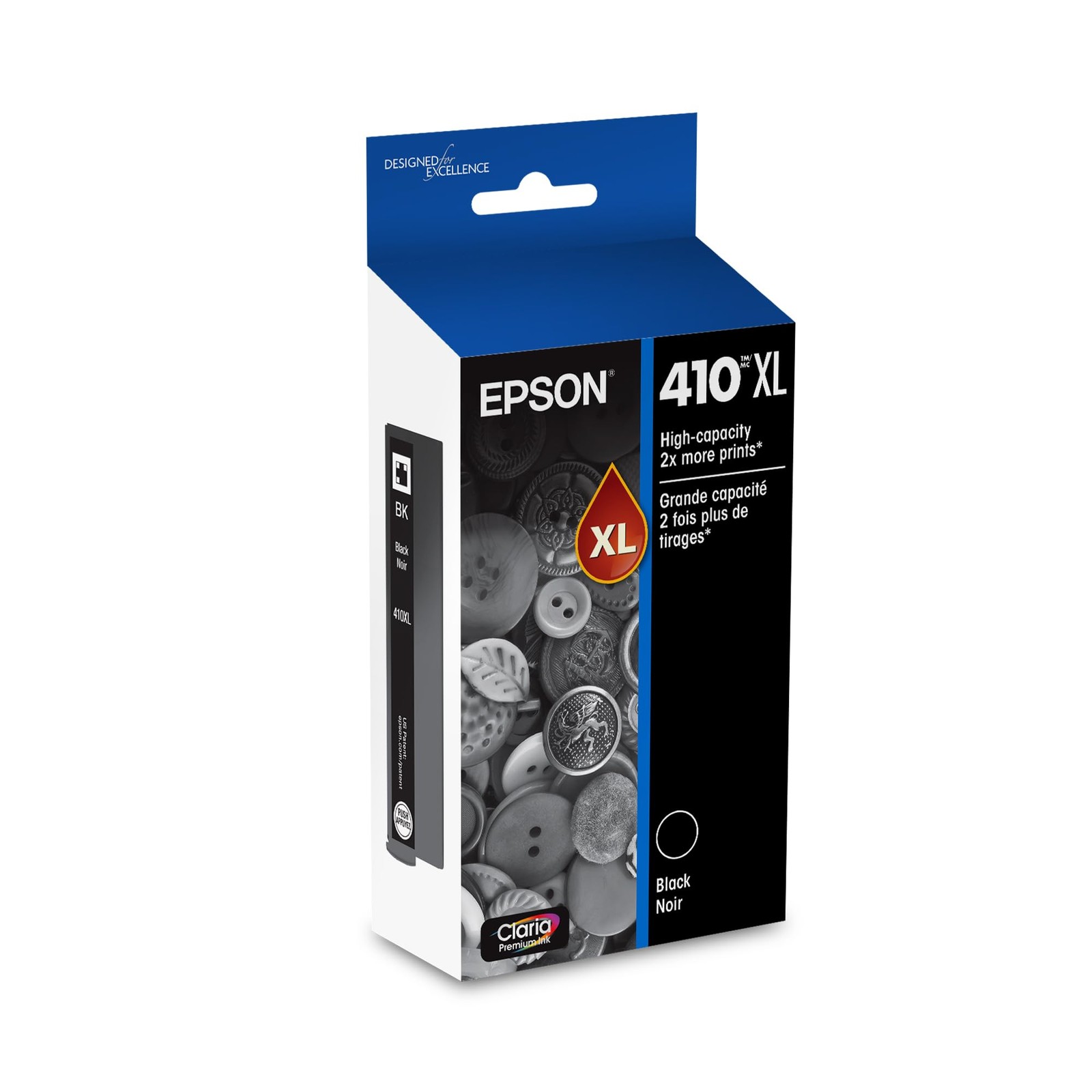 EPSON 410 Claria Premium Ink High Capacity (Pack of 1), Black