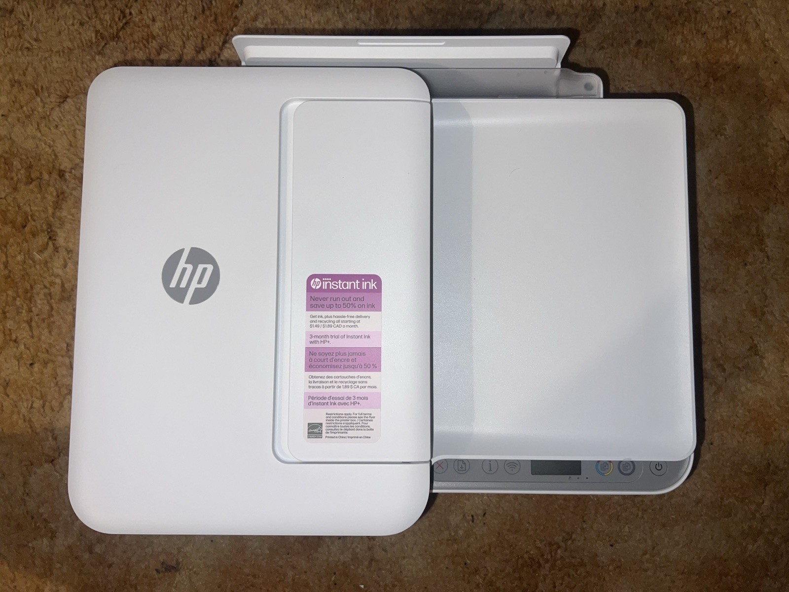 HP DeskJet 4255e Wireless Color All-in-One Printer, Scan, Copy -No Ink-