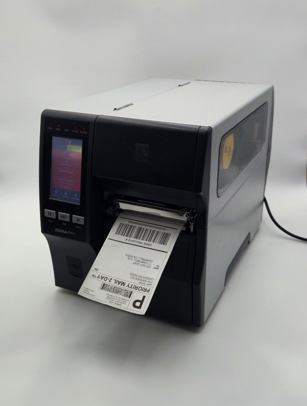 Zebra ZT41142-T010000Z ZT411 Industrial Thermal Transfer Label Printer New