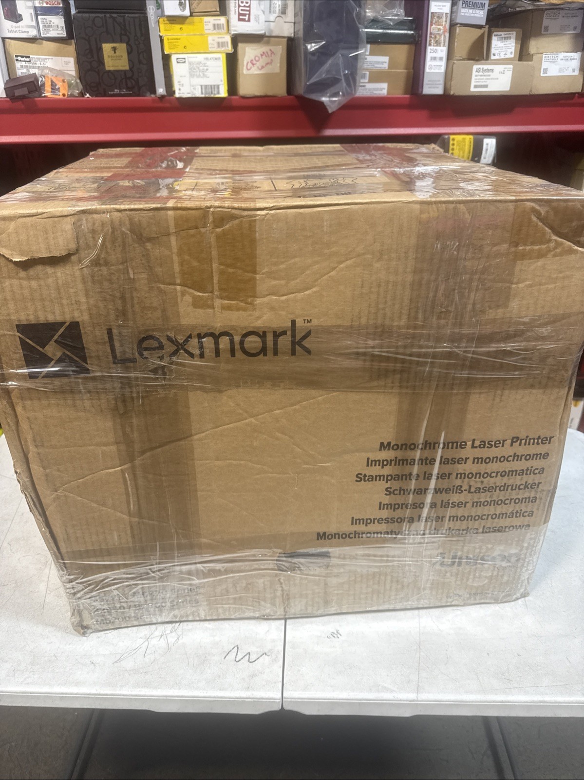 Lexmark MS821 (50G0050) Laser Printer ( DAMAGED BOX ALL INSIDE NEW )